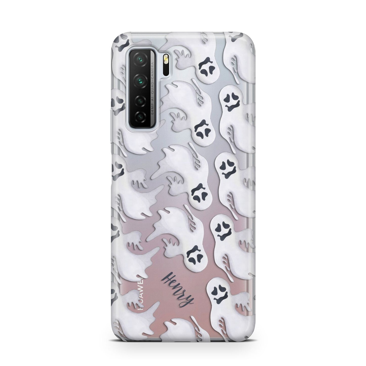 Floaty Ghosts Personalised Huawei P40 Lite 5G Phone Case