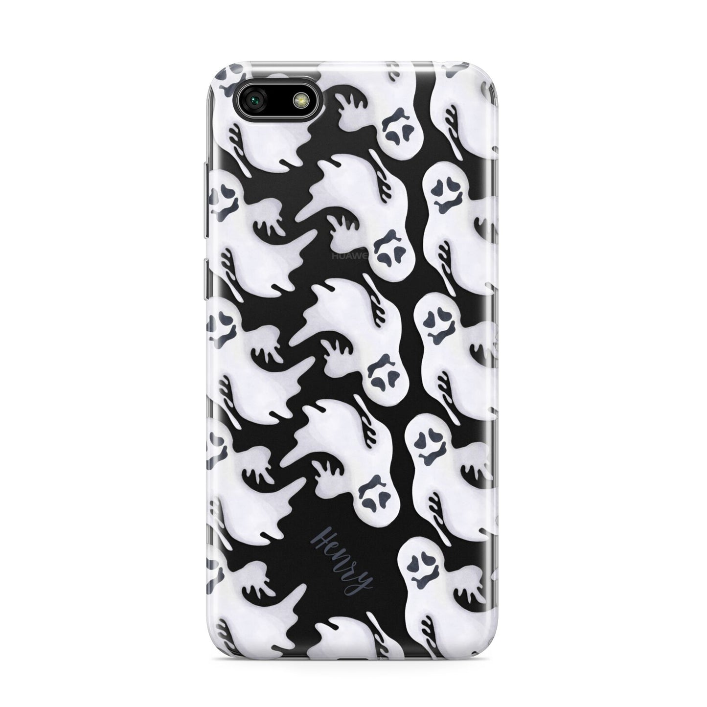 Floaty Ghosts Personalised Huawei Y5 Prime 2018 Phone Case