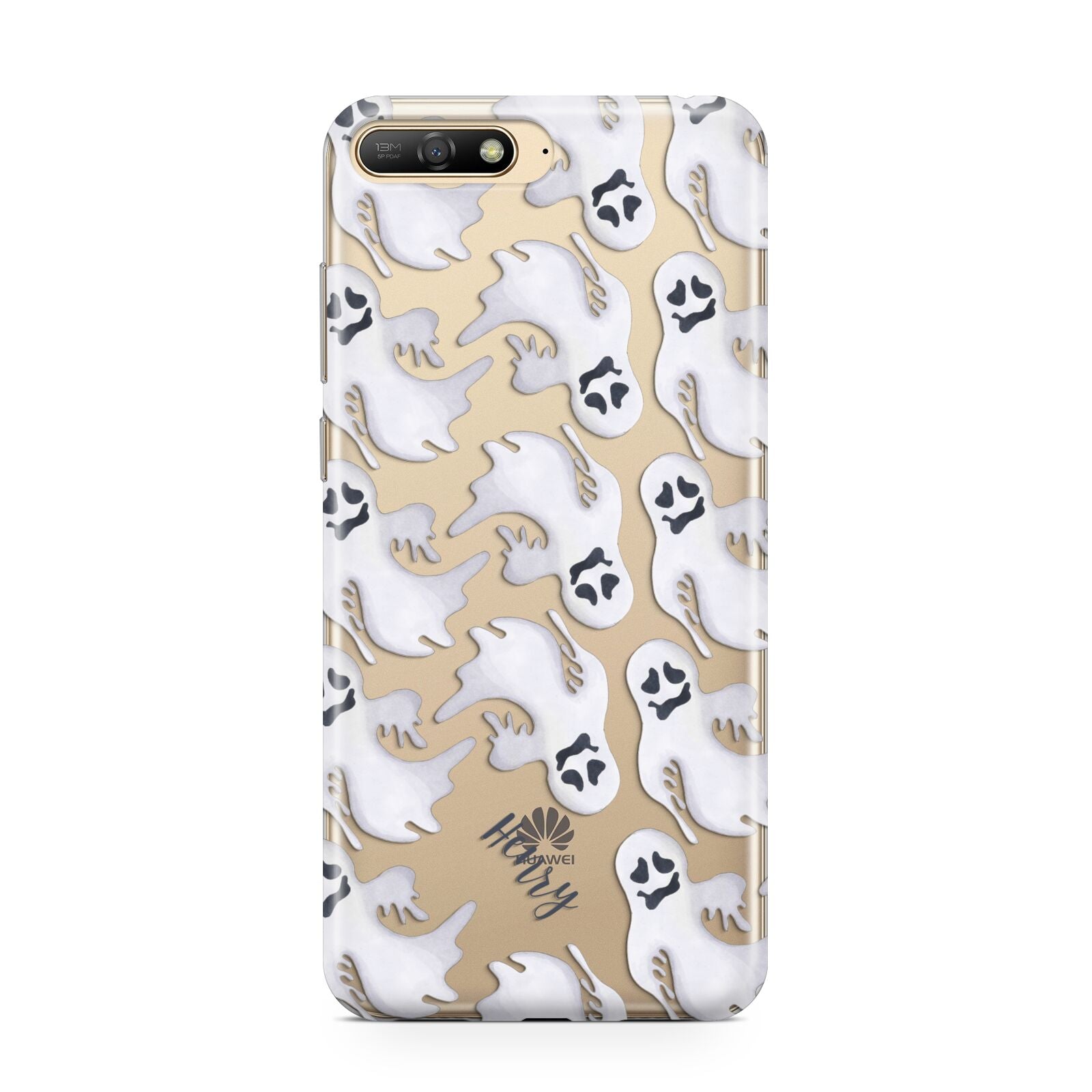 Floaty Ghosts Personalised Huawei Y6 2018