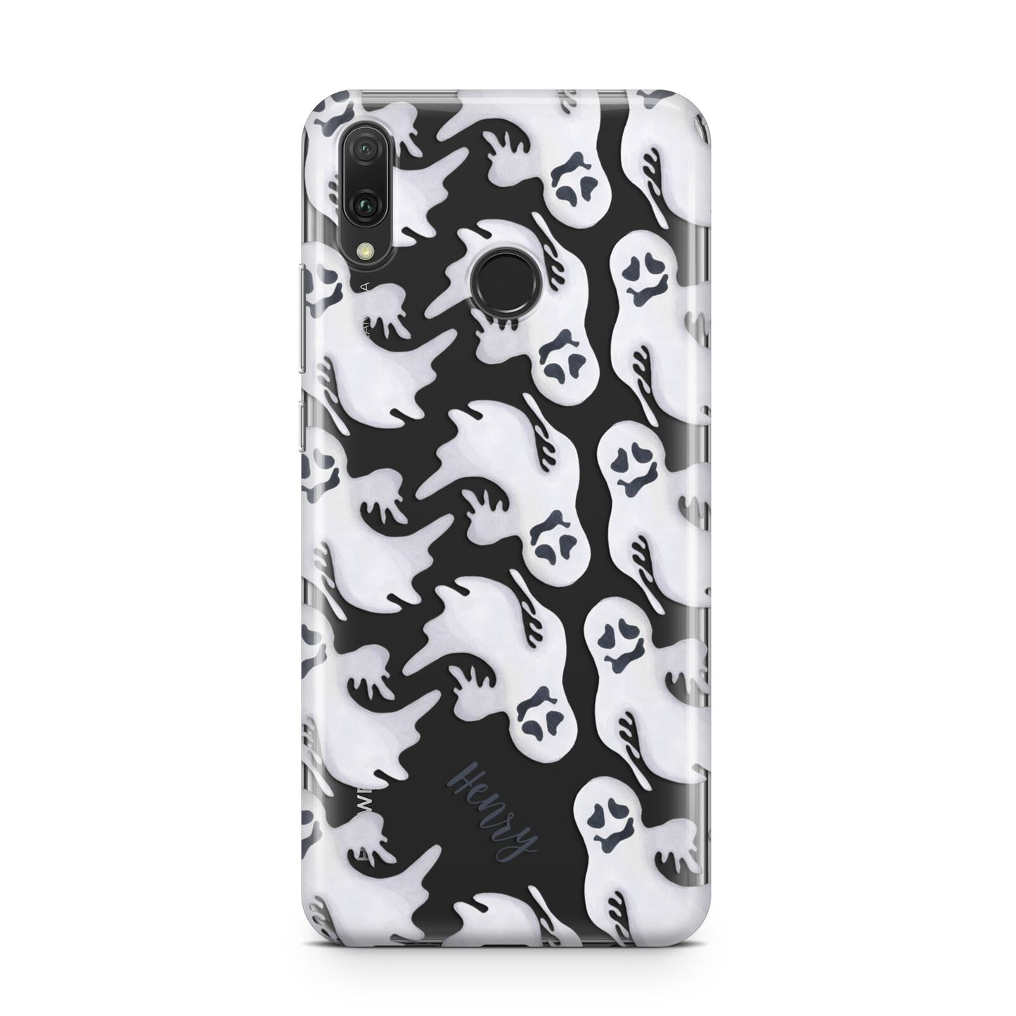 Floaty Ghosts Personalised Huawei Y9 2019