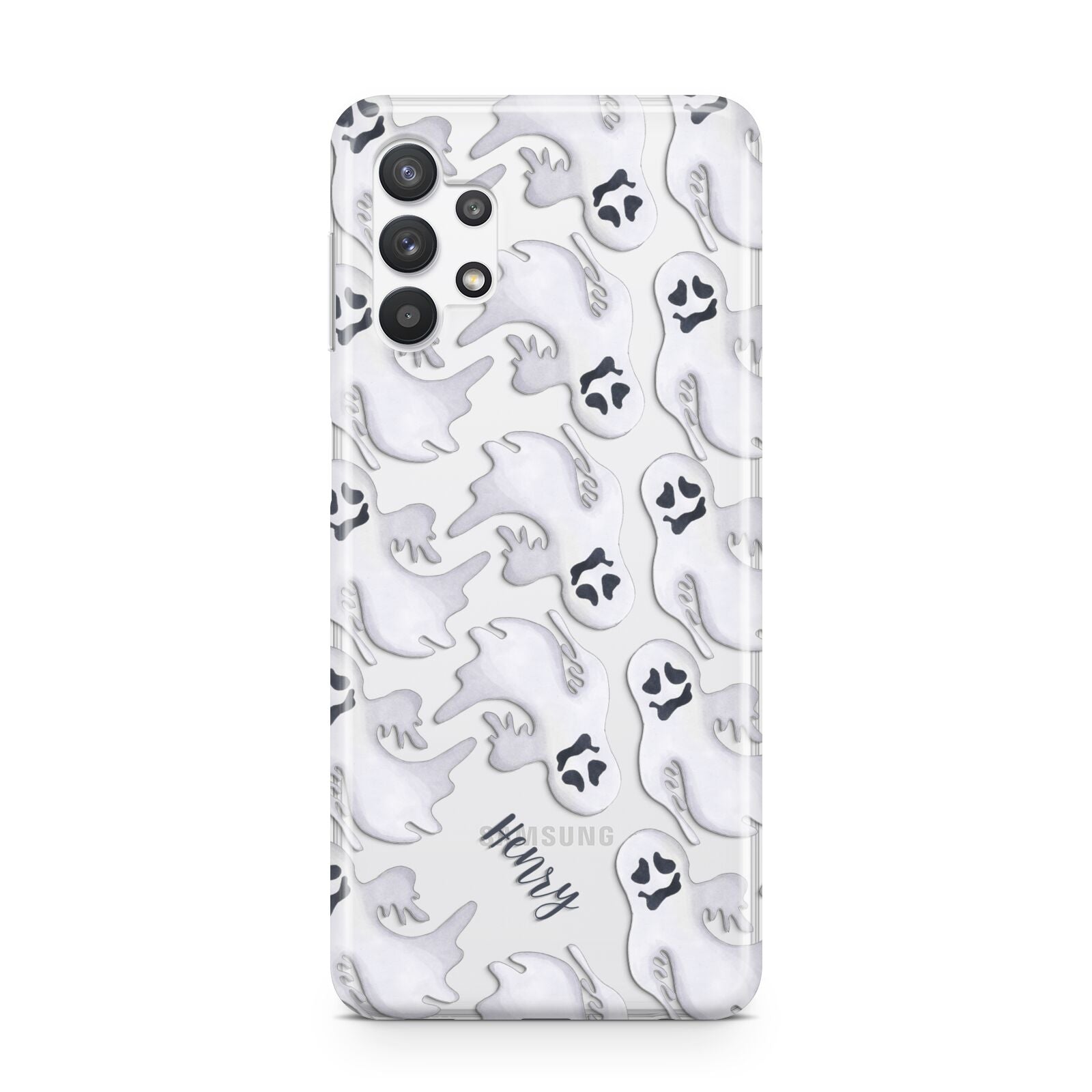 Floaty Ghosts Personalised Samsung A32 5G Case