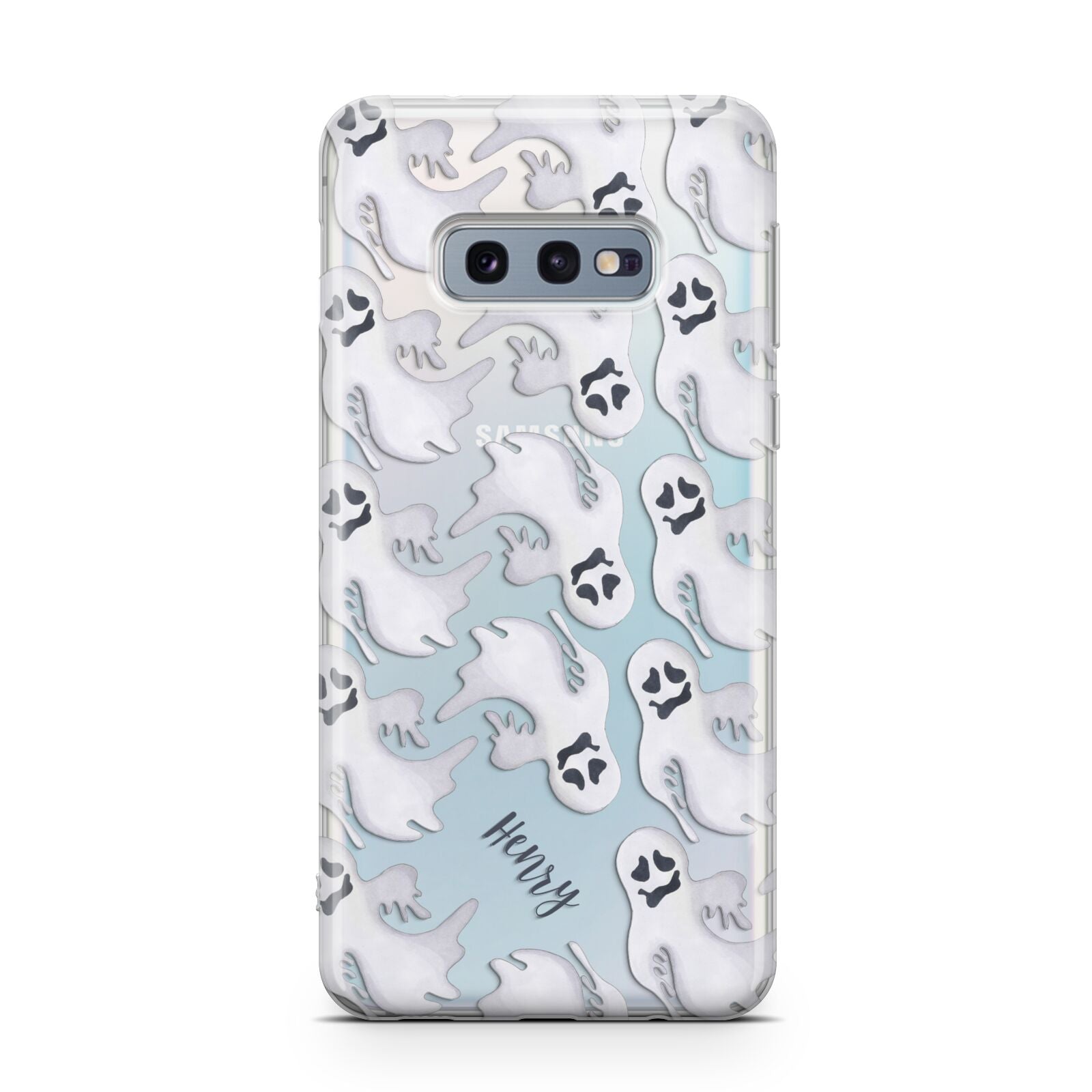 Floaty Ghosts Personalised Samsung Galaxy S10E Case