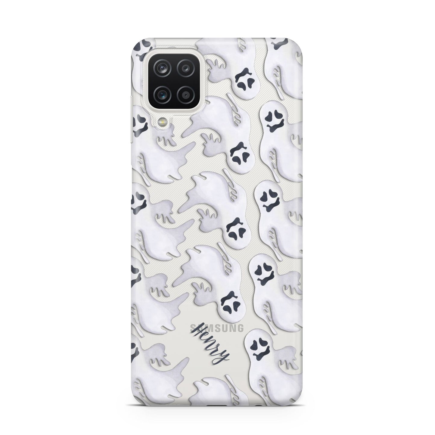 Floaty Ghosts Personalised Samsung M12 Case