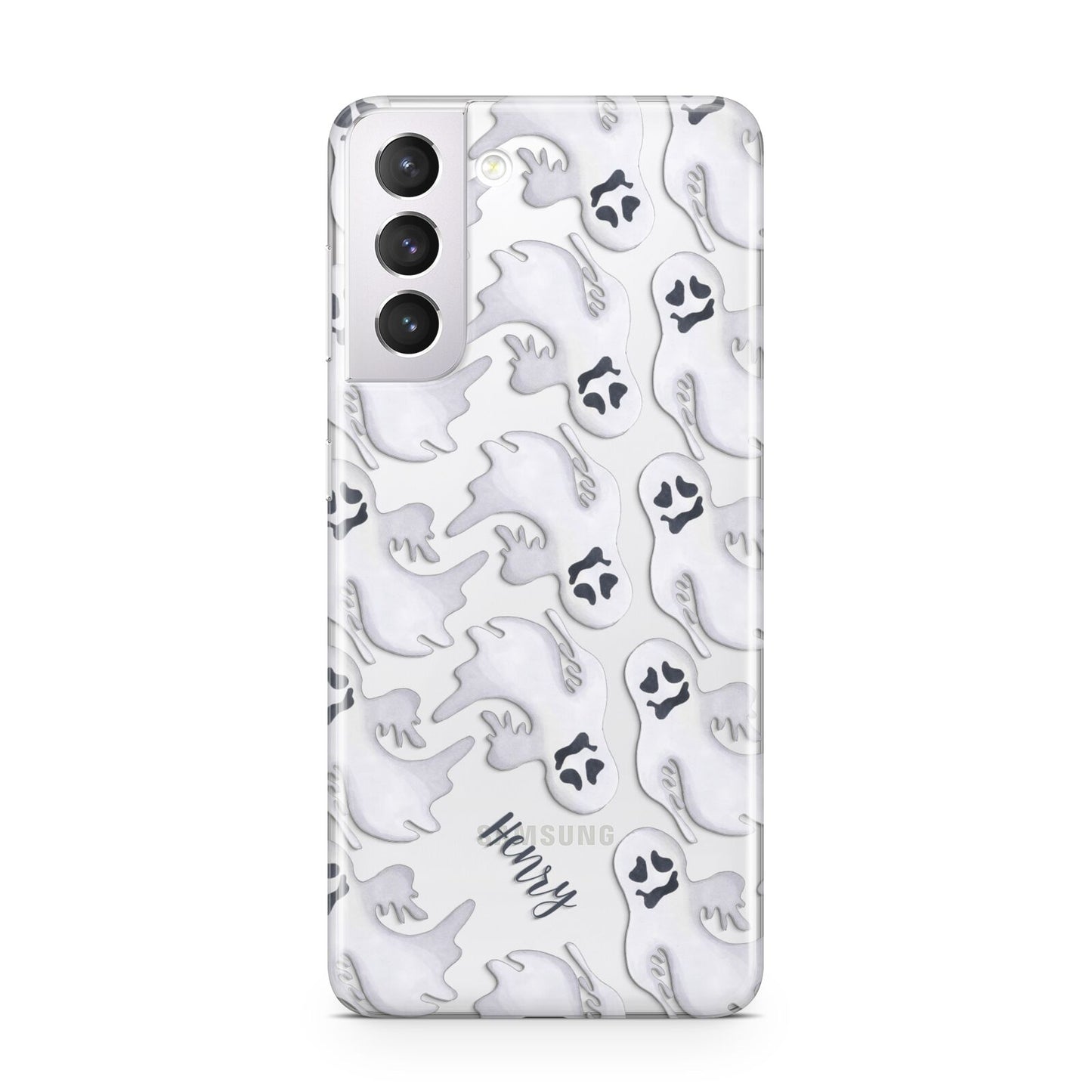 Floaty Ghosts Personalised Samsung S21 Case