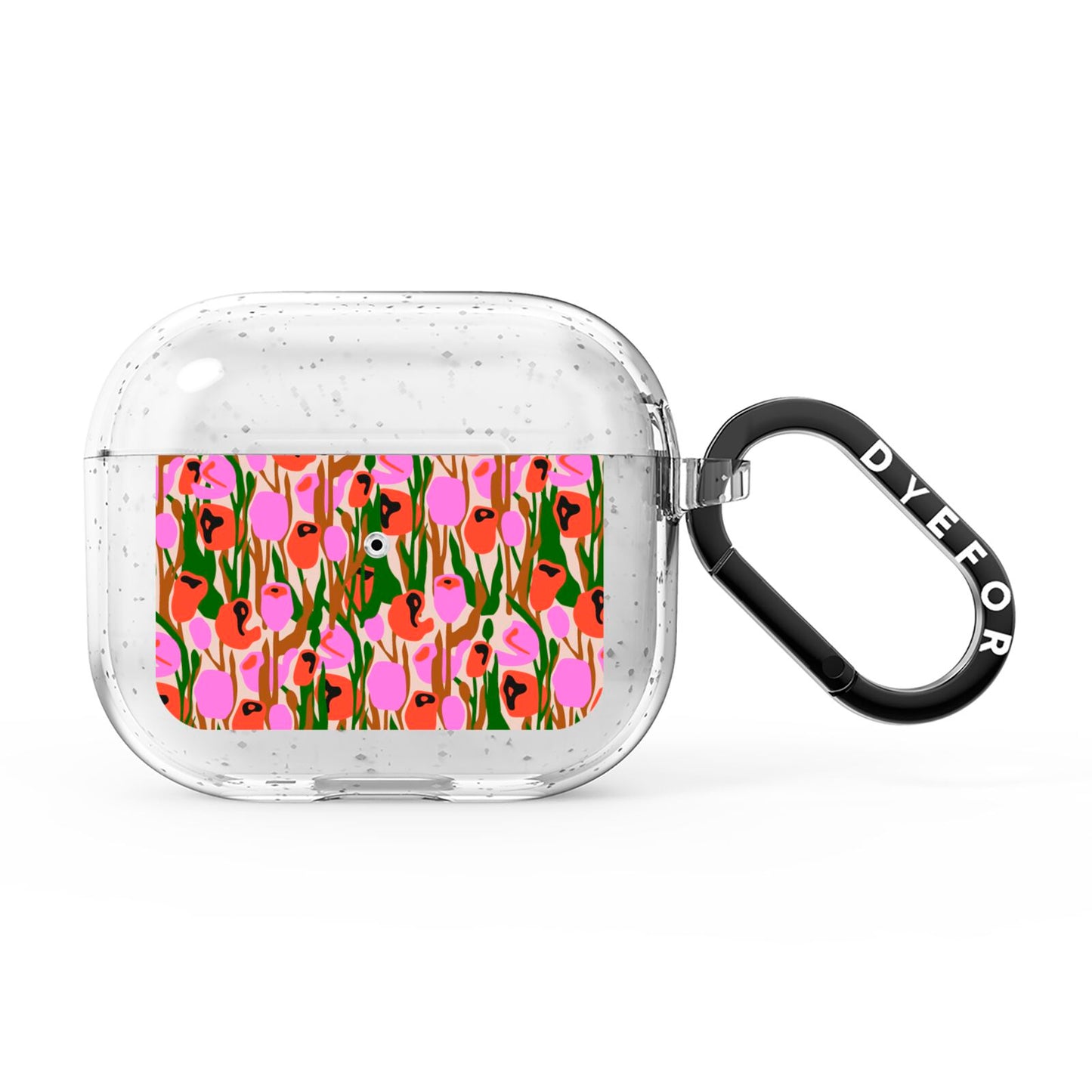 Floral AirPods Glitter Case 3rd Gen