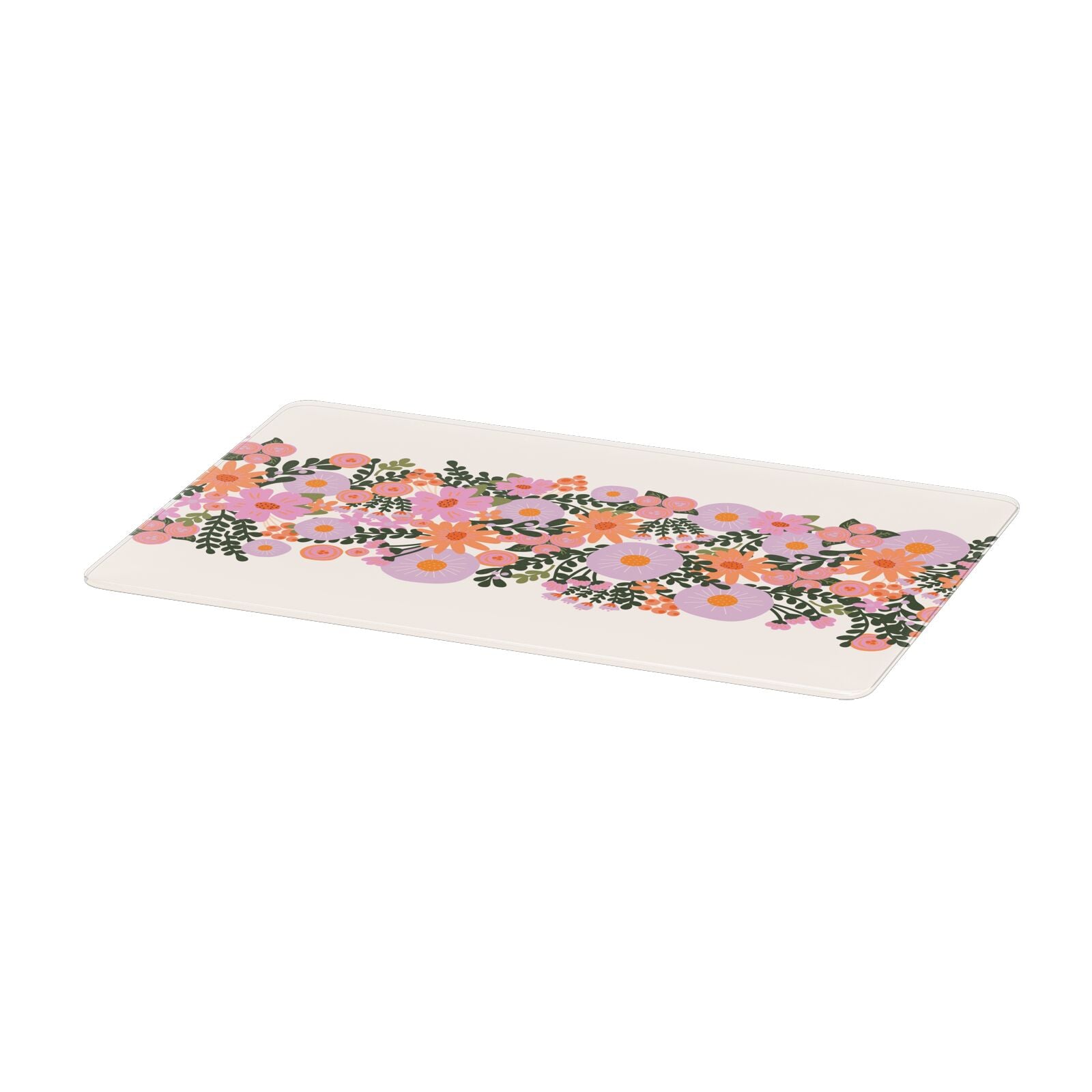 Floral Banner Pattern Apple MacBook Case Only