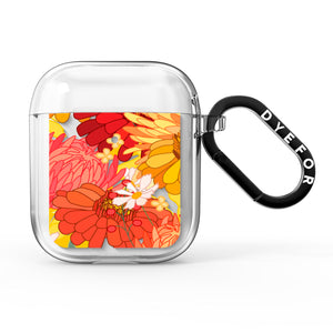 Floral Gerbera AirPods Case