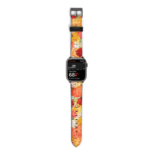 Floral Gerbera Watch Strap