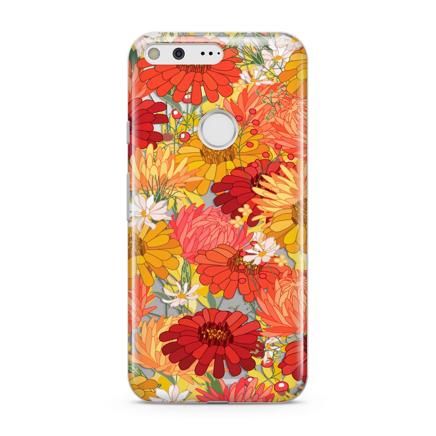 Floral Gerbera Google Pixel Case