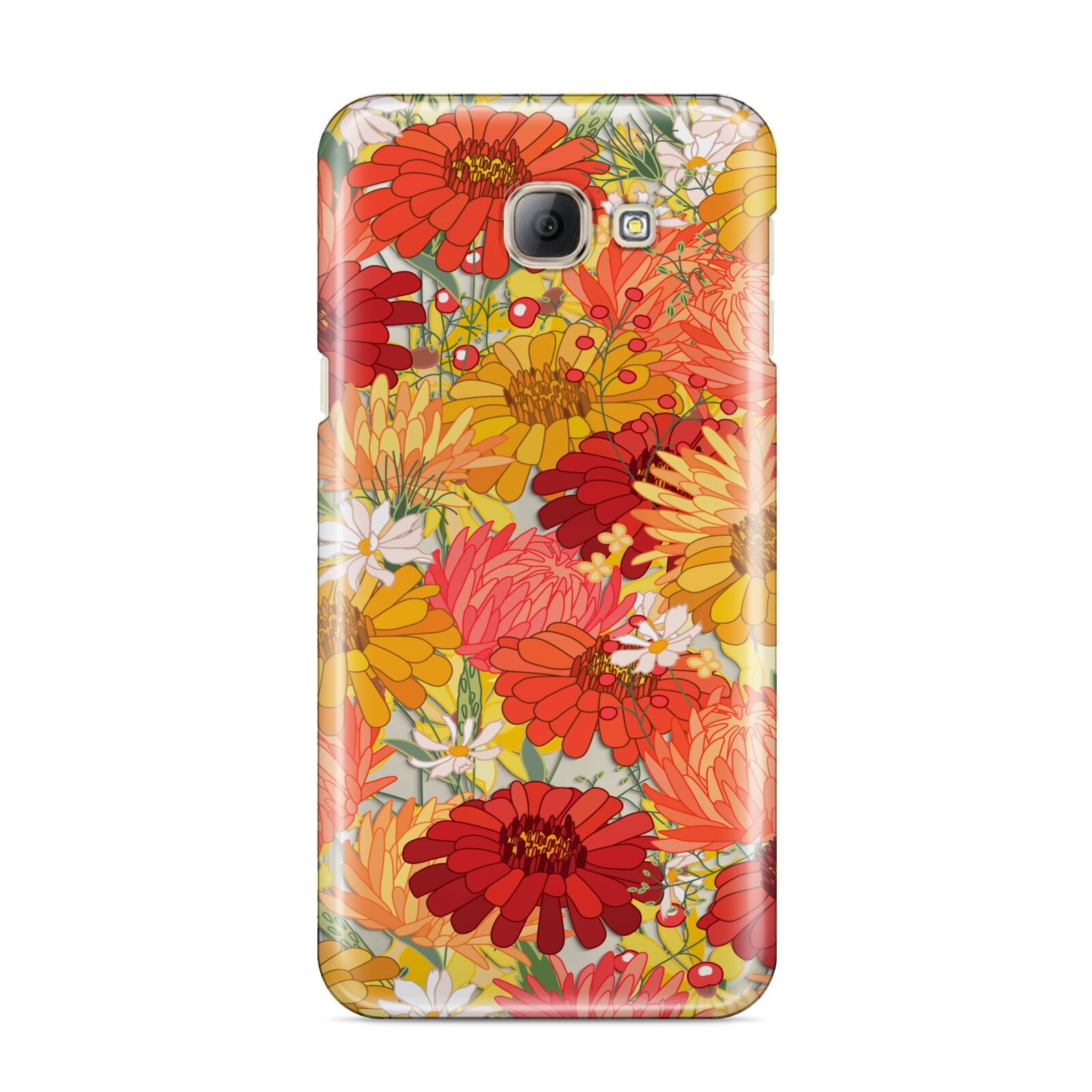 Floral Gerbera Samsung Galaxy A8 2016 Case