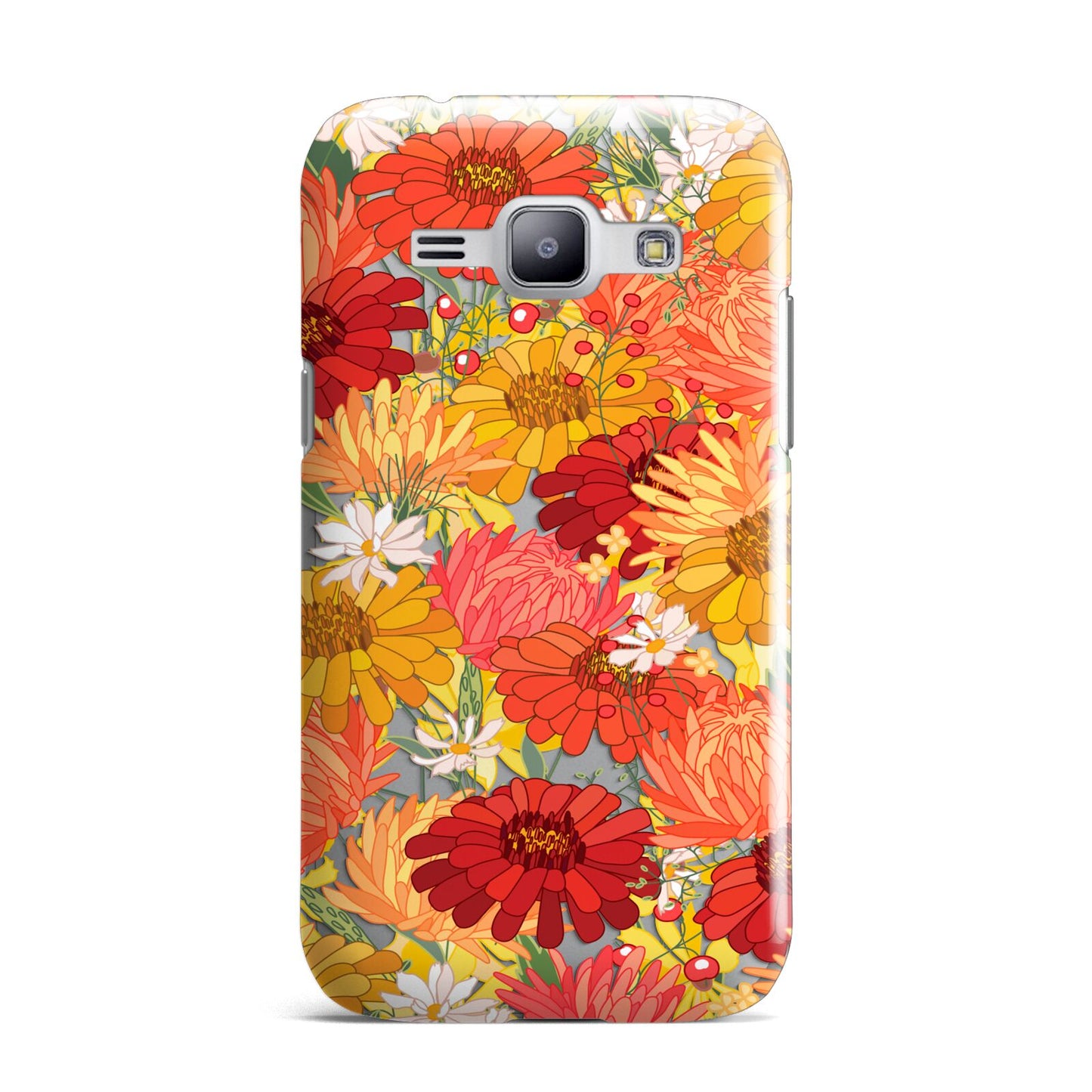 Floral Gerbera Samsung Galaxy J1 2015 Case