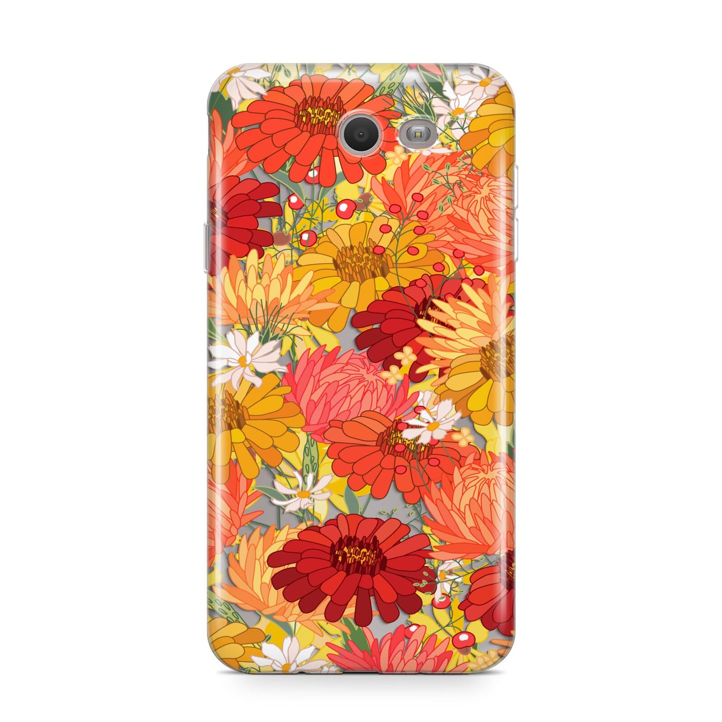 Floral Gerbera Samsung Galaxy J7 2017 Case