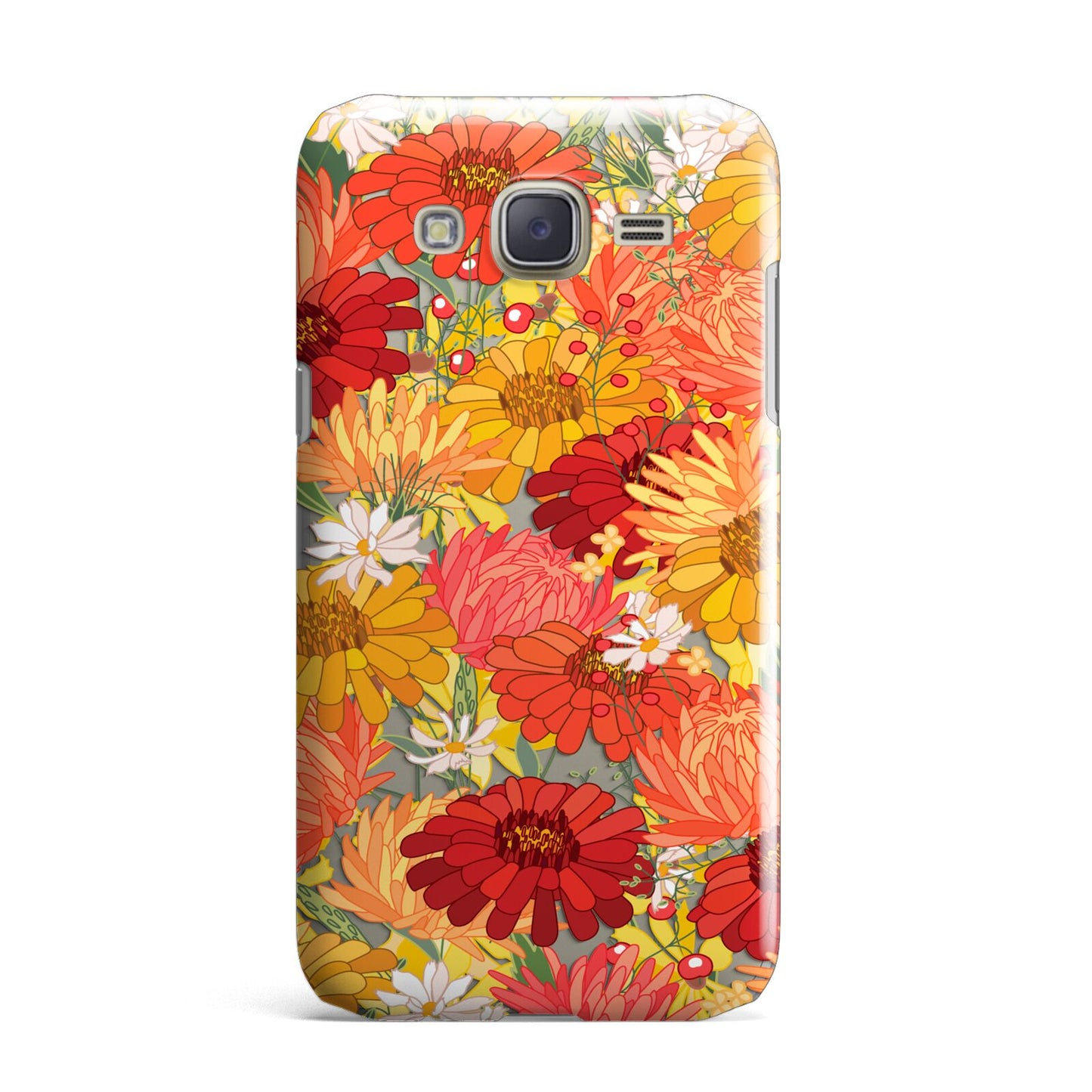 Floral Gerbera Samsung Galaxy J7 Case