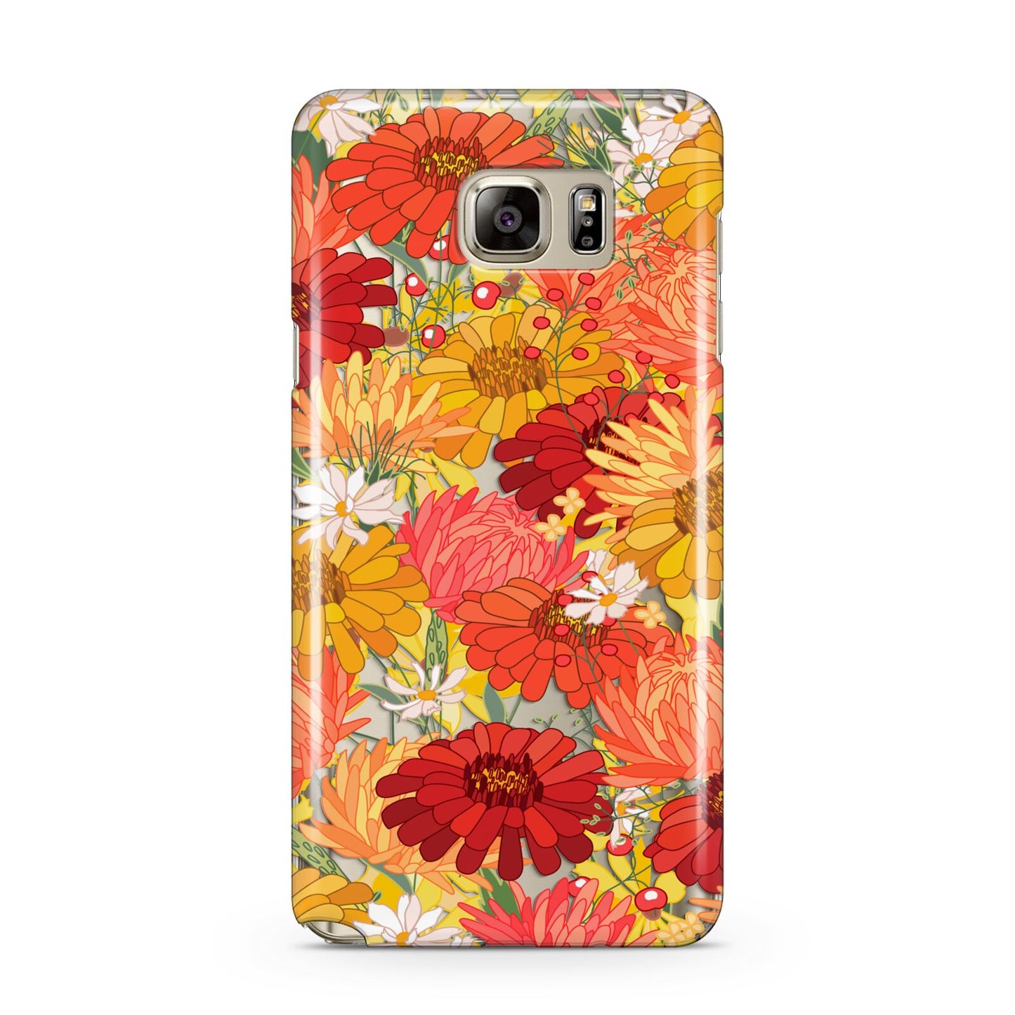 Floral Gerbera Samsung Galaxy Note 5 Case