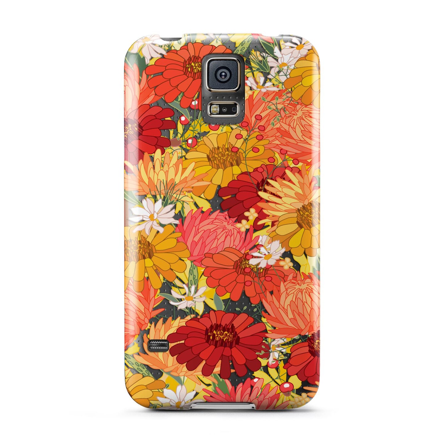 Floral Gerbera Samsung Galaxy S5 Case