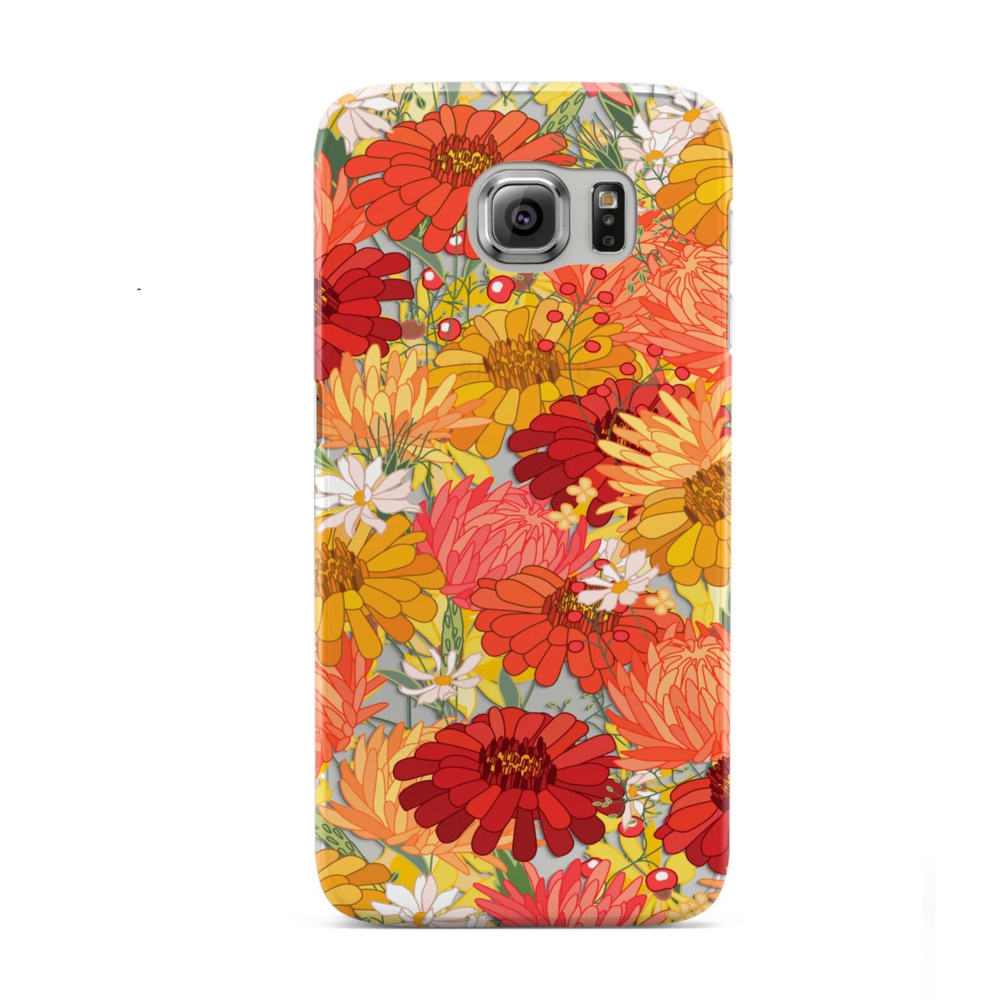 Floral Gerbera Samsung Galaxy S6 Case