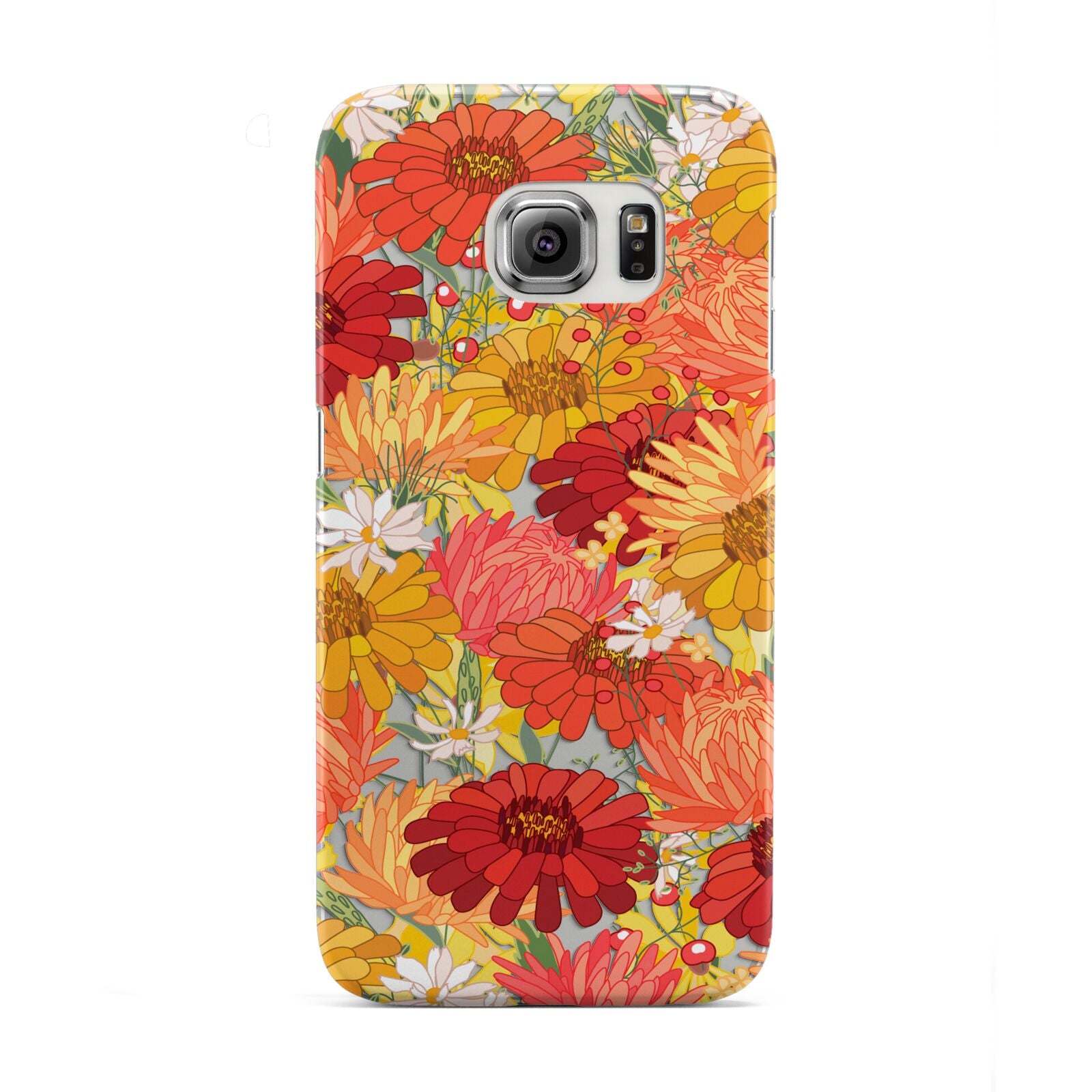 Floral Gerbera Samsung Galaxy S6 Edge Case