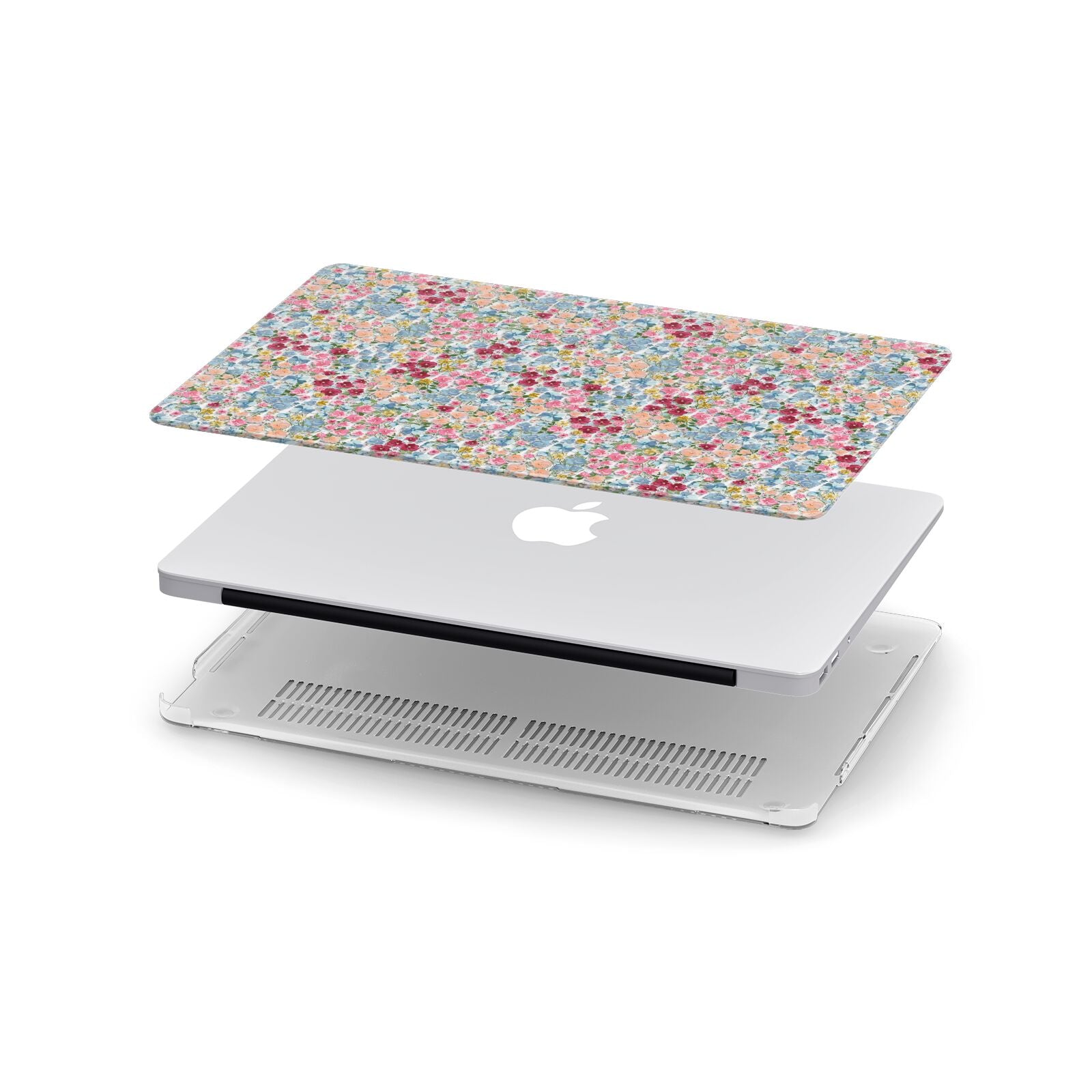 Floral Meadow Apple MacBook Case in Detail