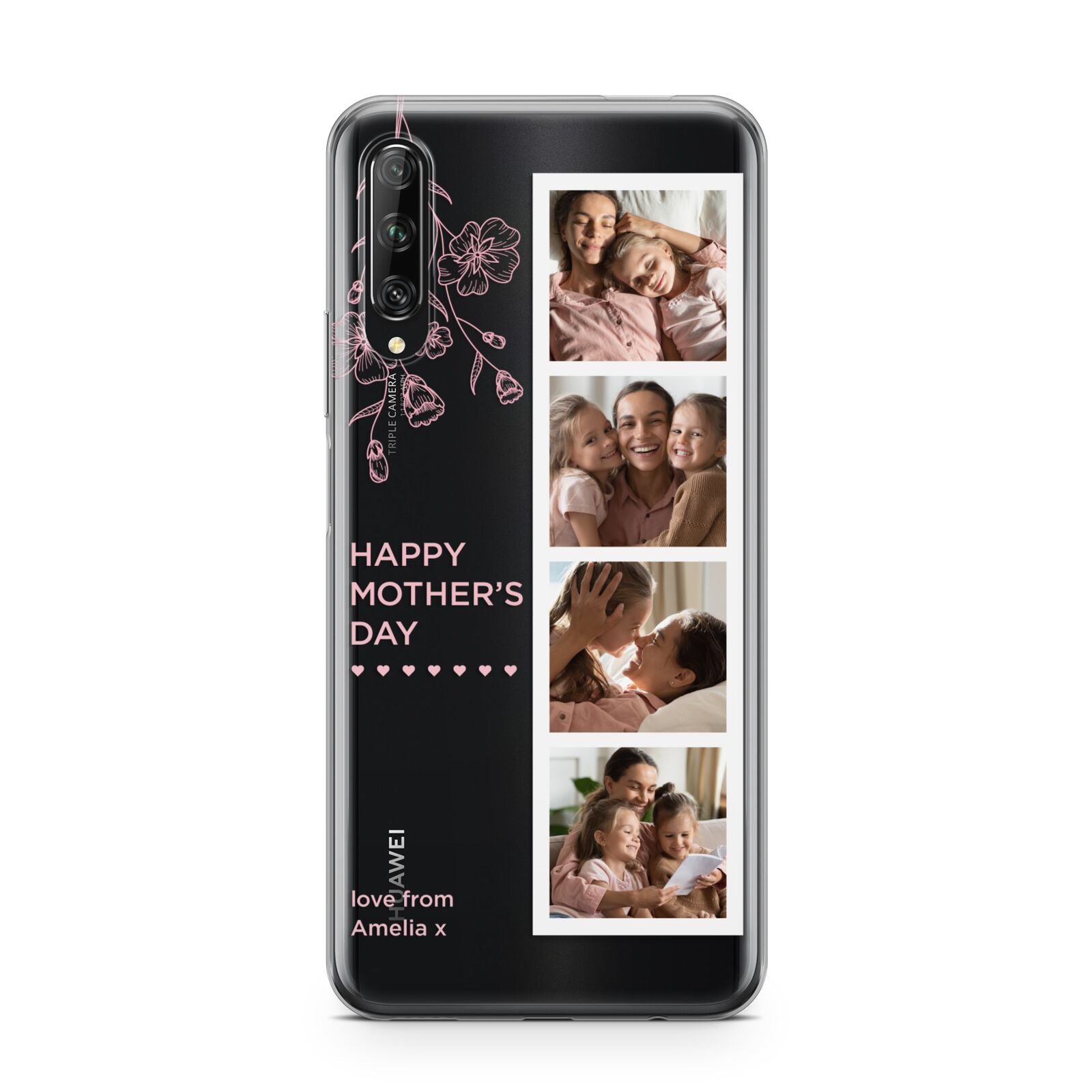 Floral Mothers Day Photo Strip Huawei P Smart Pro 2019