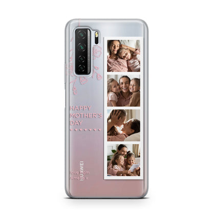 Floral Mothers Day Photo Strip Huawei P40 Lite 5G Phone Case