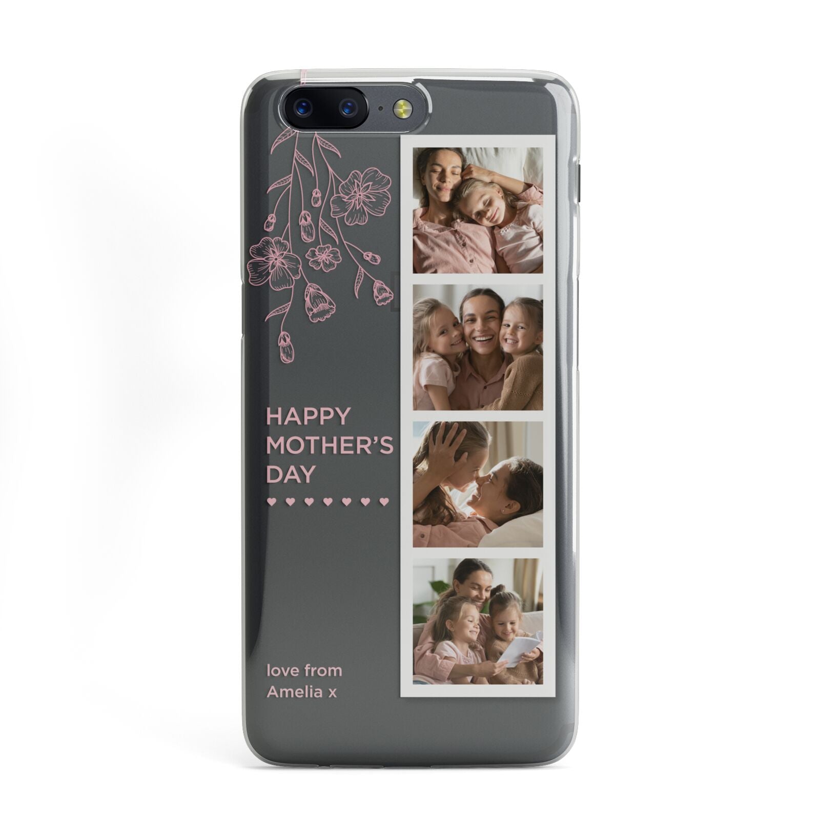 Floral Mothers Day Photo Strip OnePlus Case