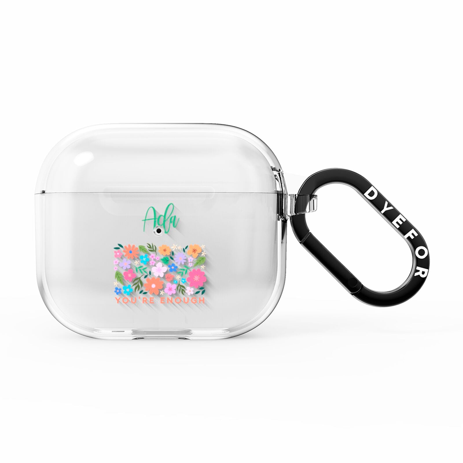 Floral Poster AirPods Clear Case 3rd Gen