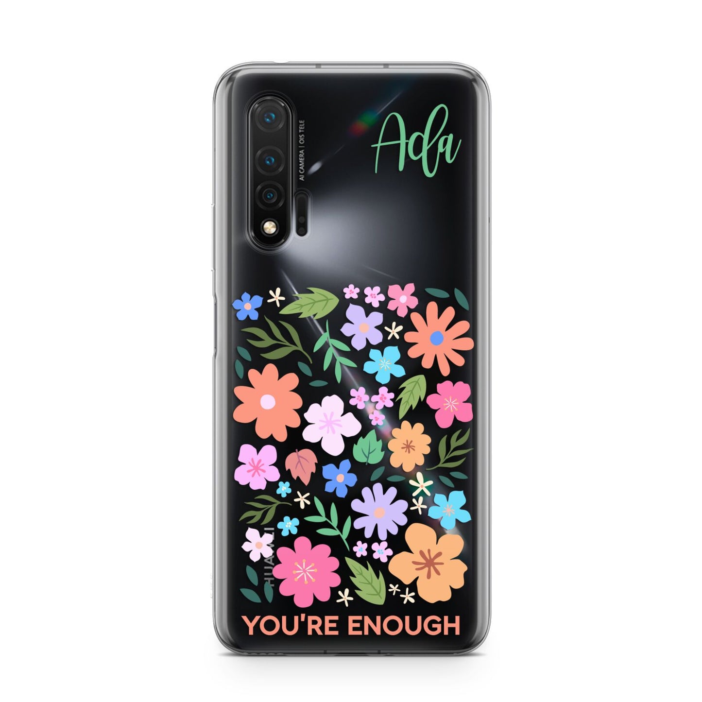 Floral Poster Huawei Nova 6 Phone Case