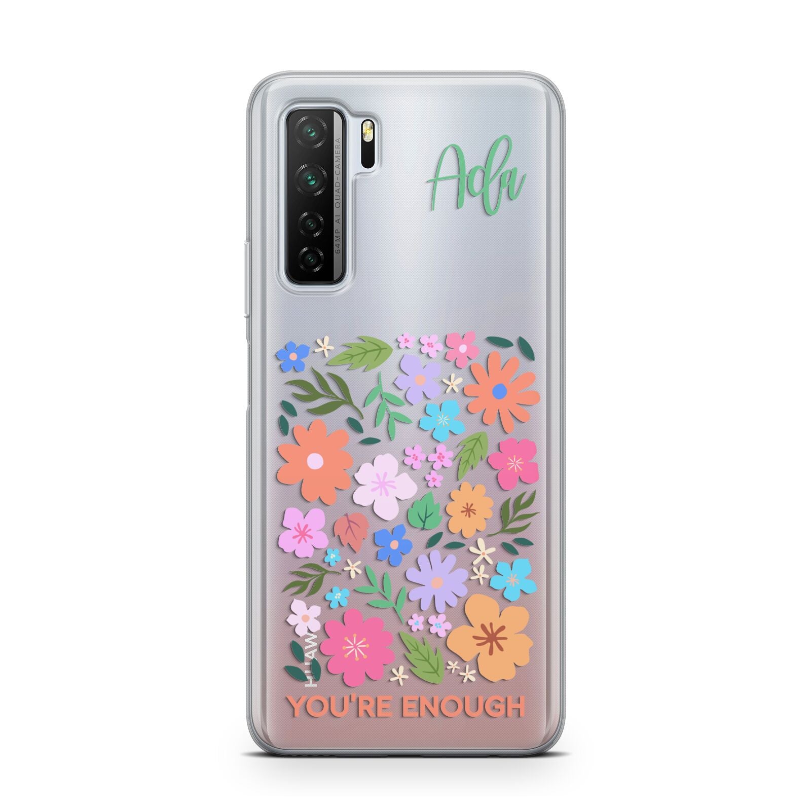 Floral Poster Huawei P40 Lite 5G Phone Case