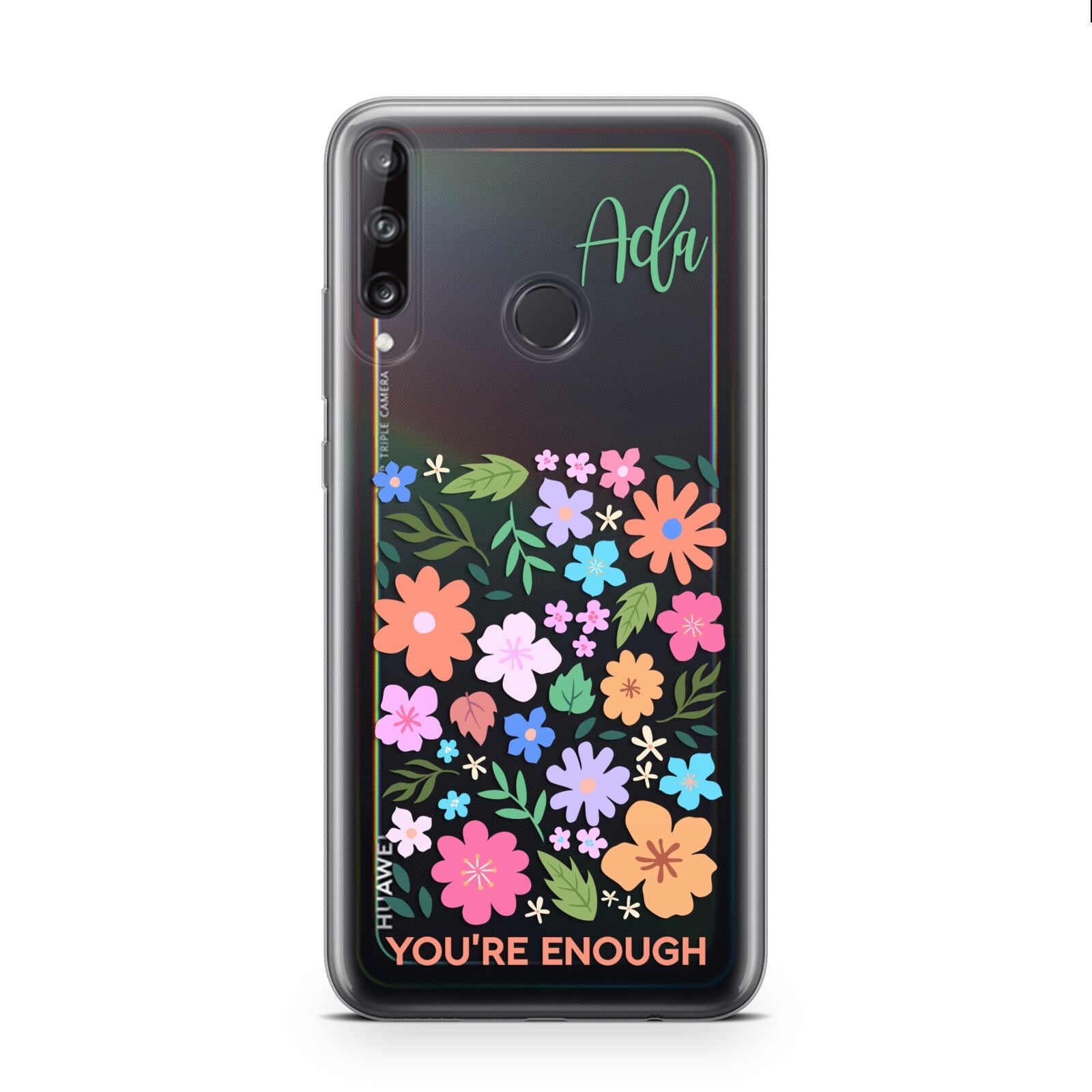 Floral Poster Huawei P40 Lite E Phone Case