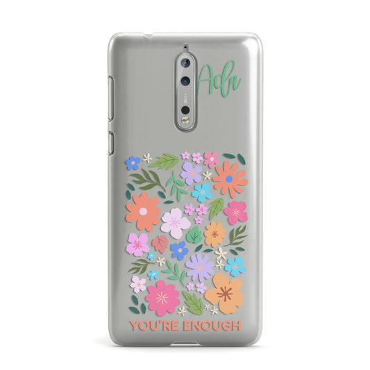 Floral Poster Nokia Case
