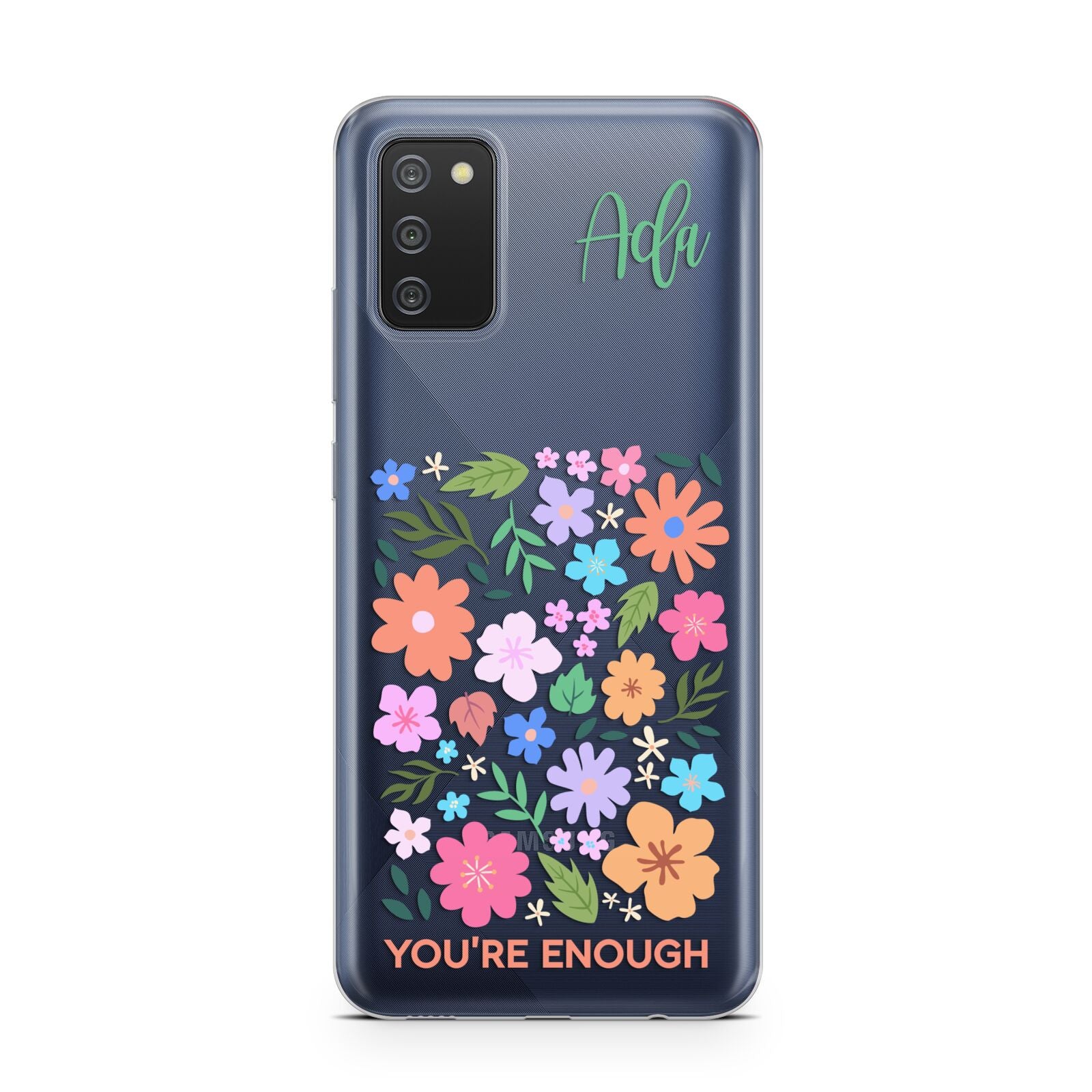 Floral Poster Samsung A02s Case