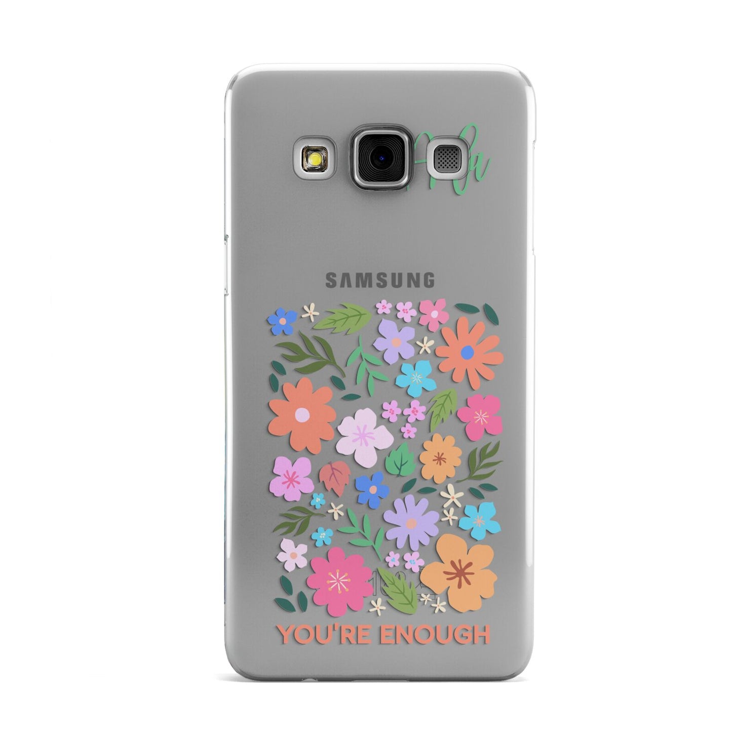 Floral Poster Samsung Galaxy A3 Case