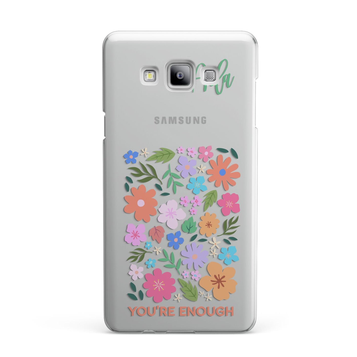 Floral Poster Samsung Galaxy A7 2015 Case