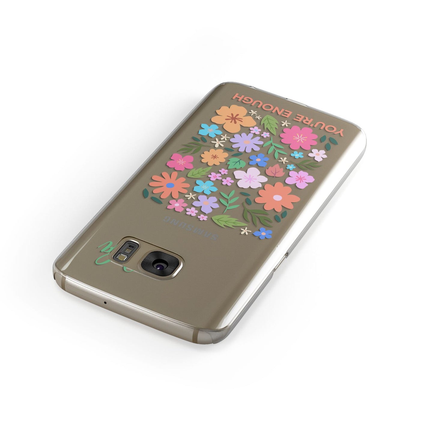 Floral Poster Samsung Galaxy Case Front Close Up