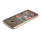 Floral Poster Samsung Galaxy Case Top Cutout