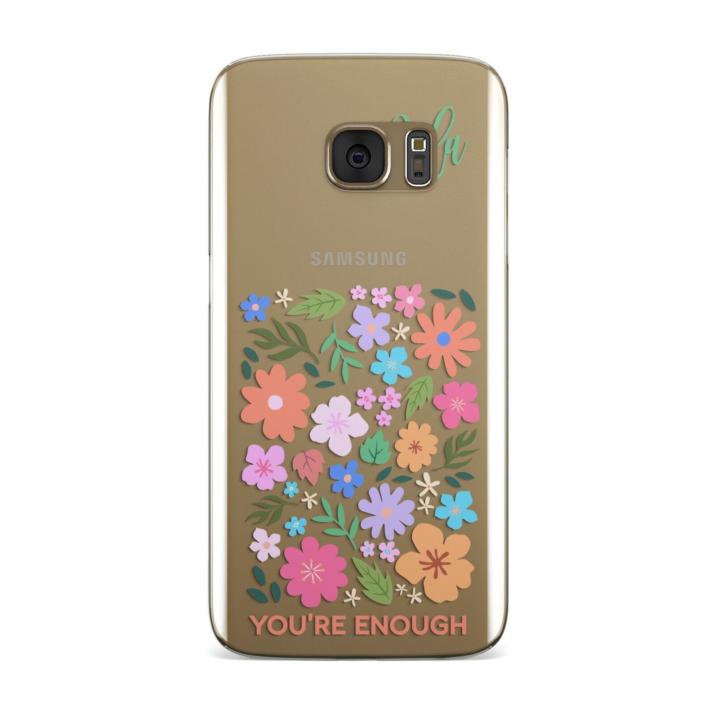 Floral Poster Samsung Galaxy Case