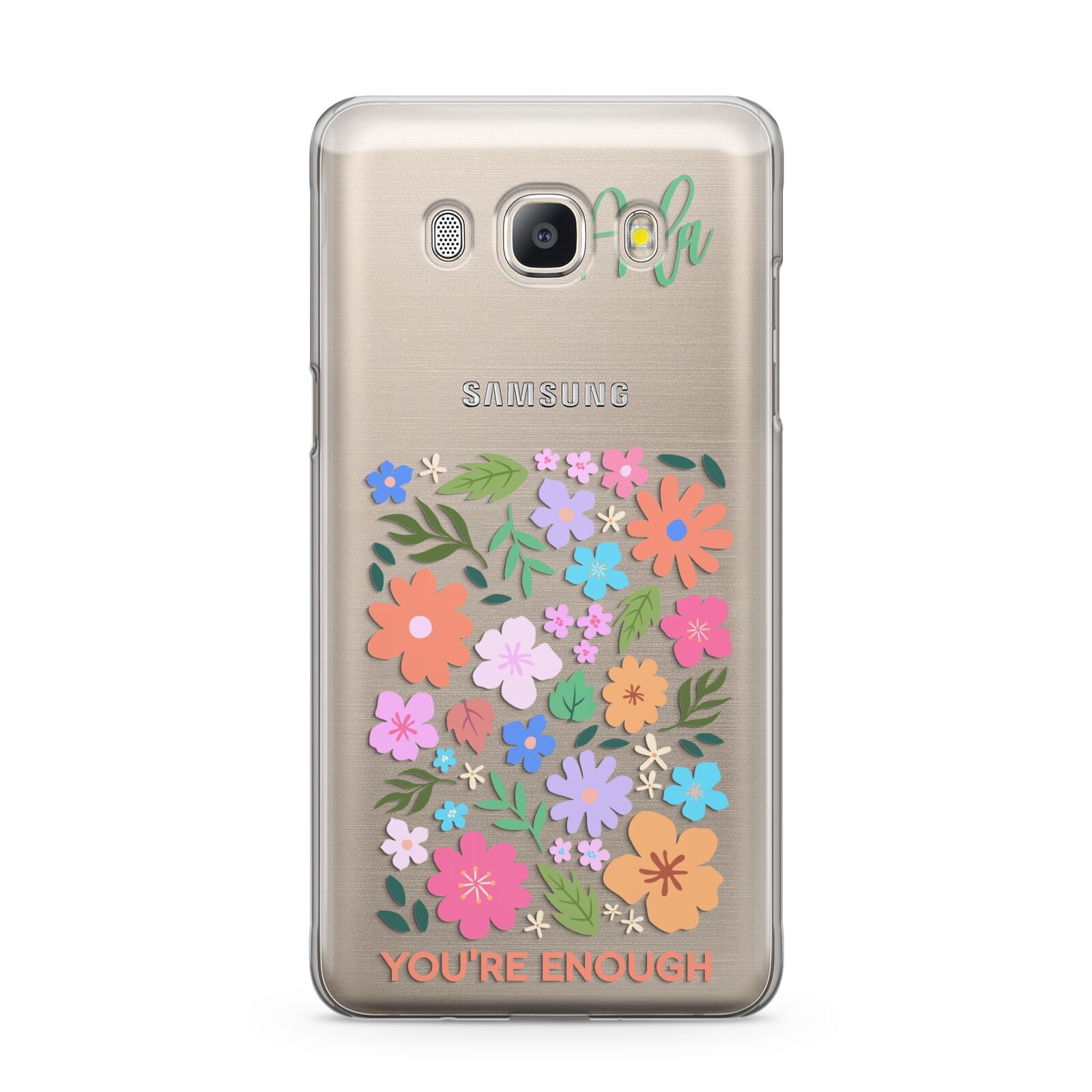 Floral Poster Samsung Galaxy J5 2016 Case