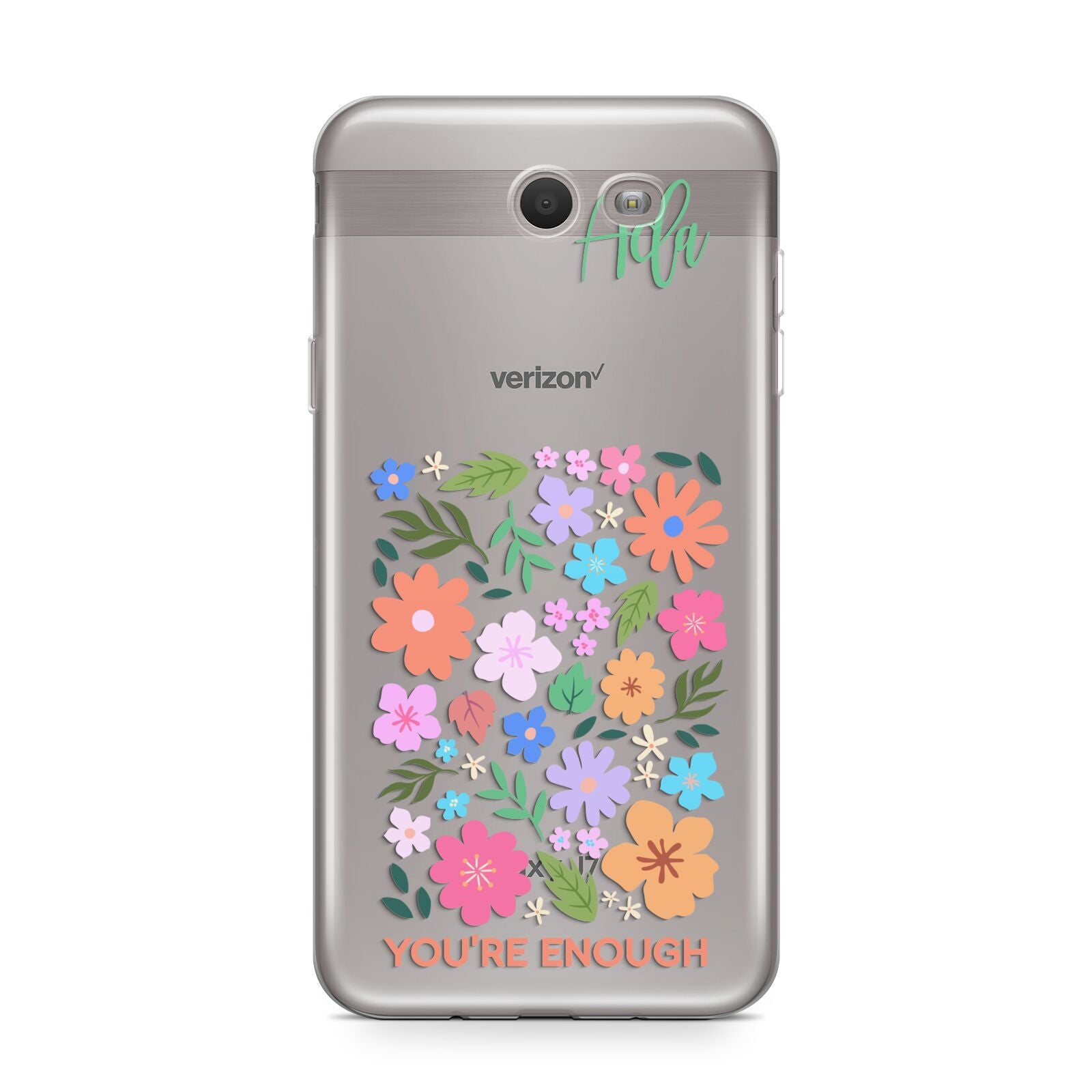 Floral Poster Samsung Galaxy J7 2017 Case