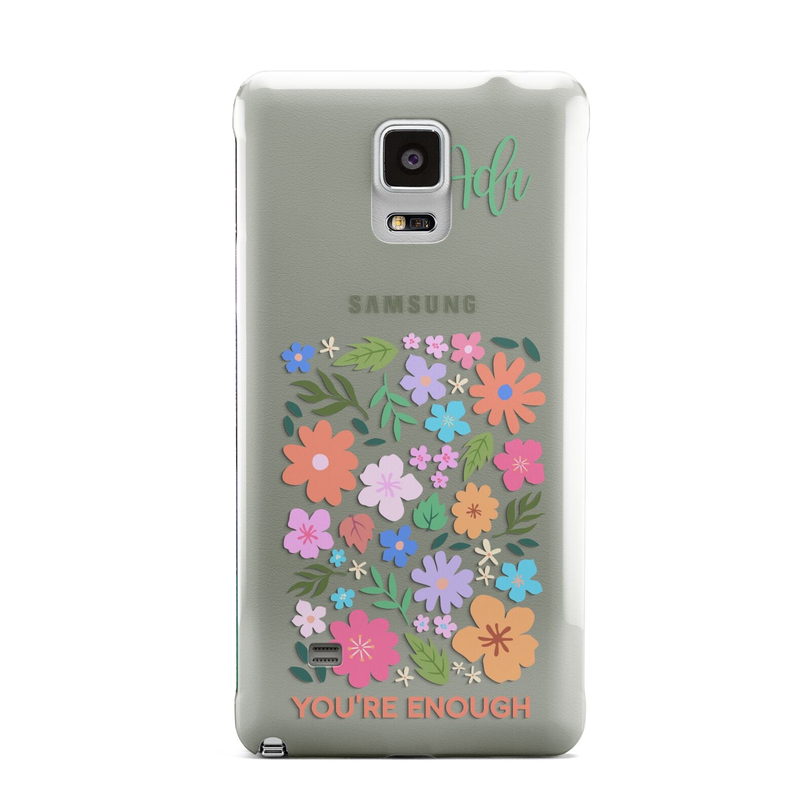 Floral Poster Samsung Galaxy Note 4 Case