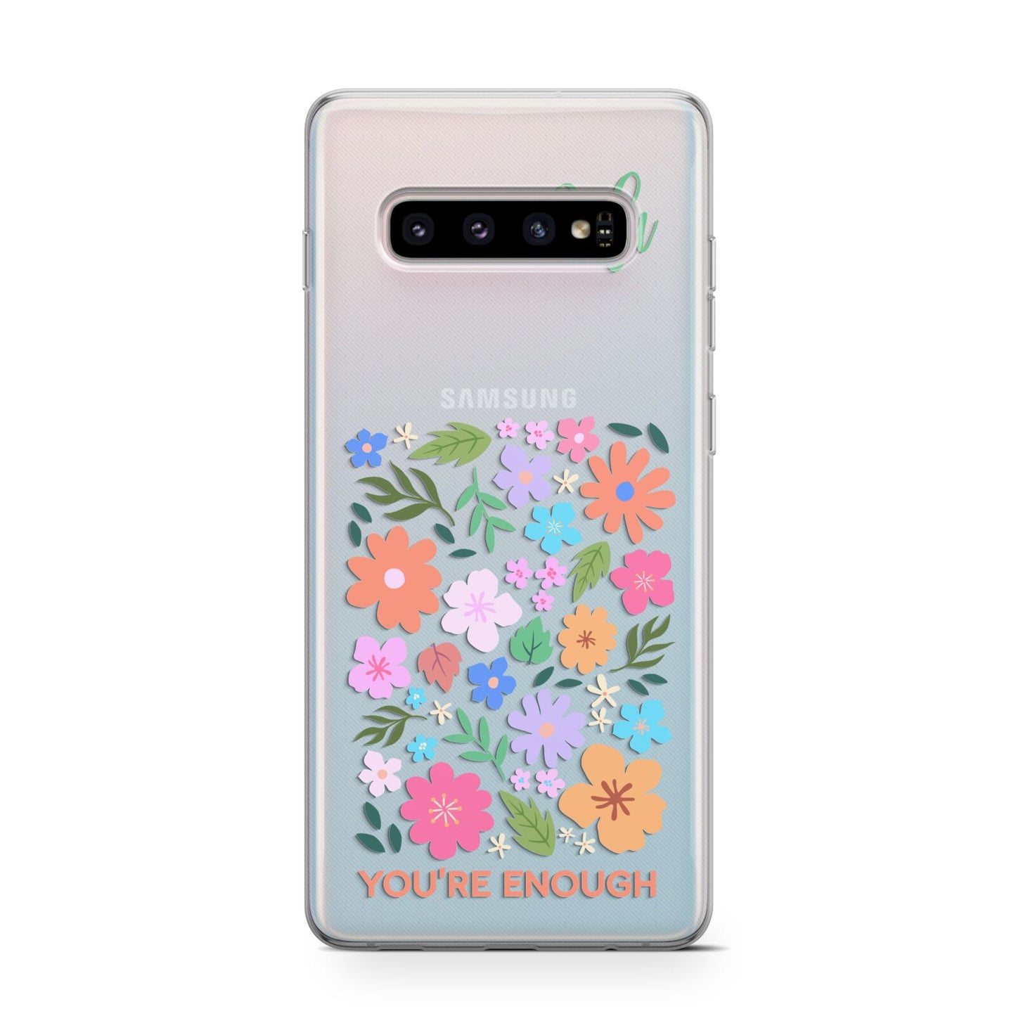 Floral Poster Samsung Galaxy S10 Case