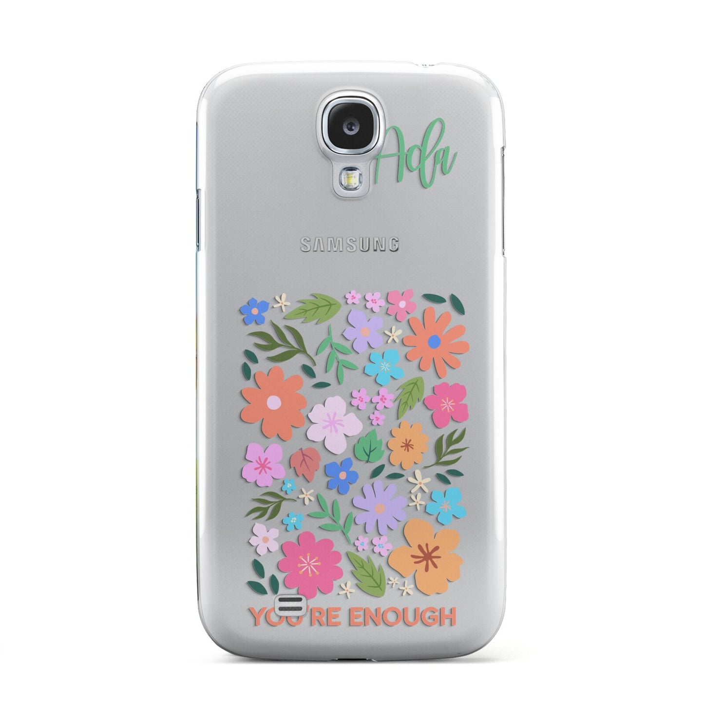 Floral Poster Samsung Galaxy S4 Case