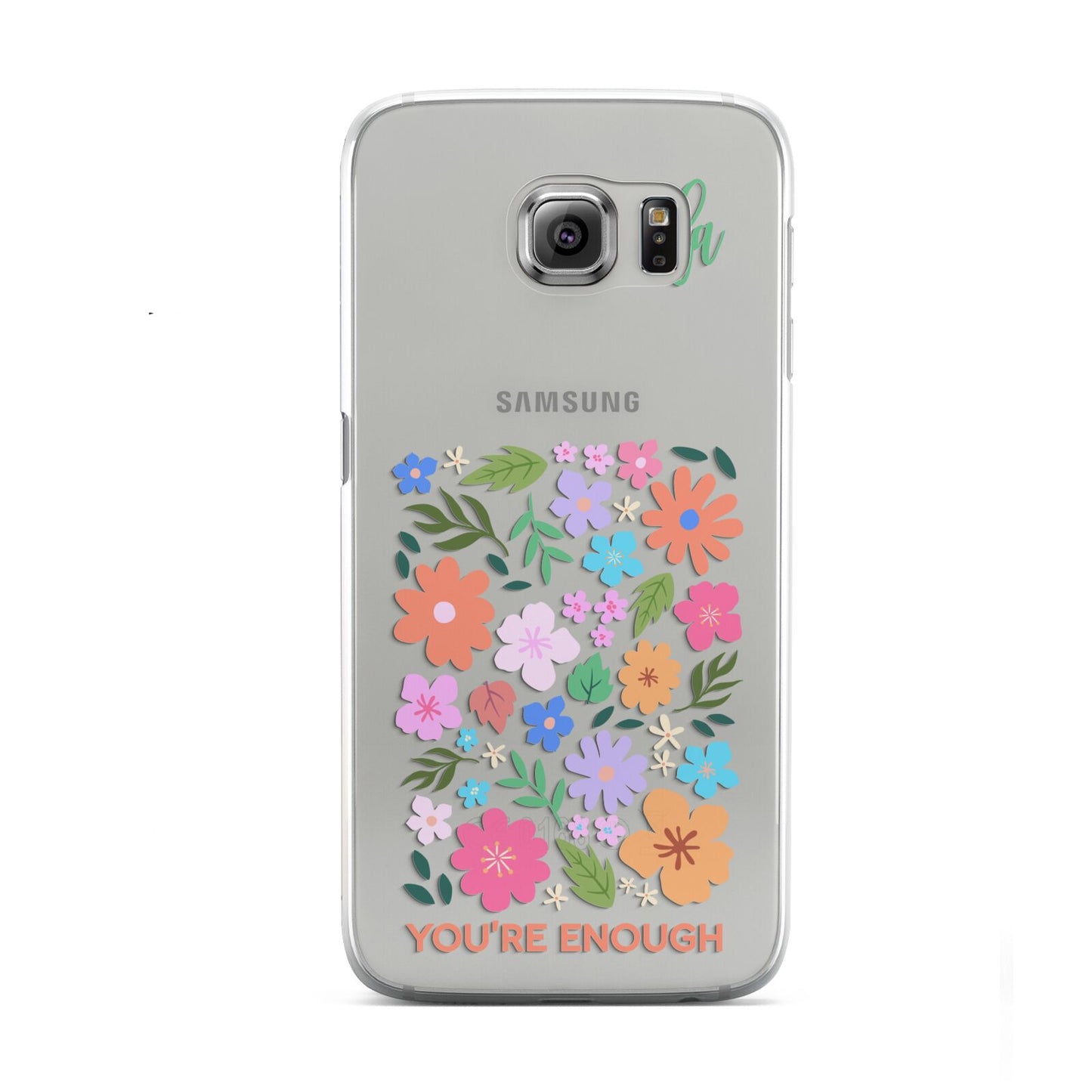 Floral Poster Samsung Galaxy S6 Case