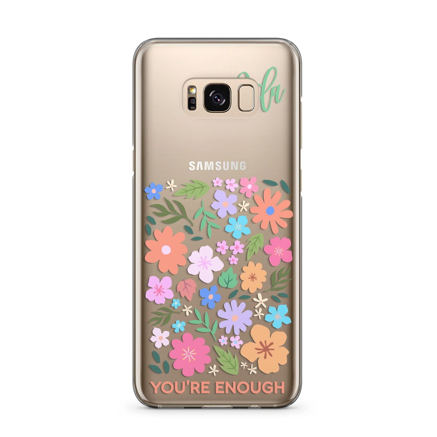 Floral Poster Samsung Galaxy S8 Plus Case