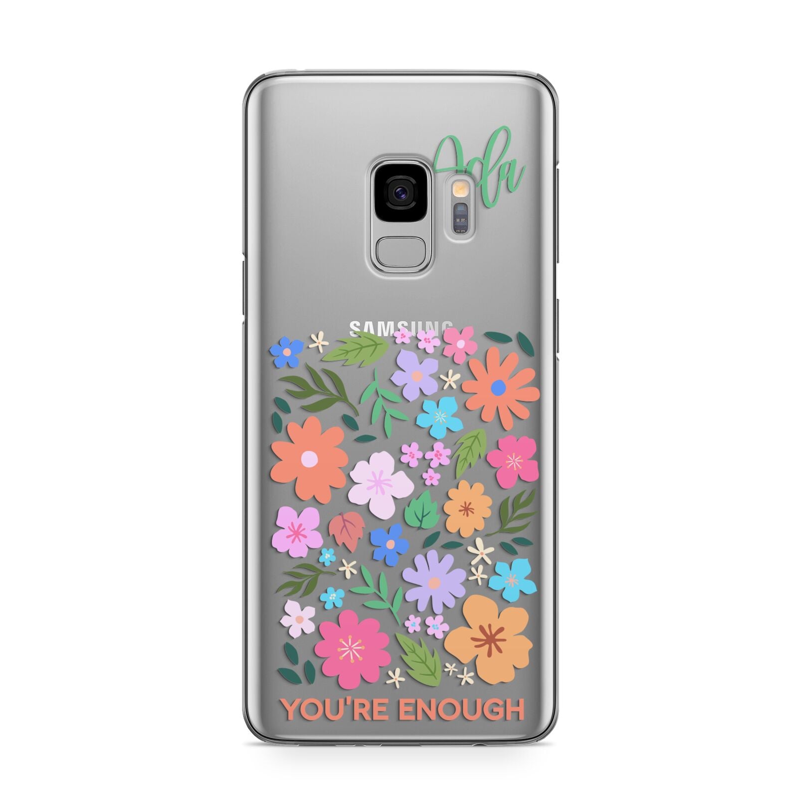 Floral Poster Samsung Galaxy S9 Case