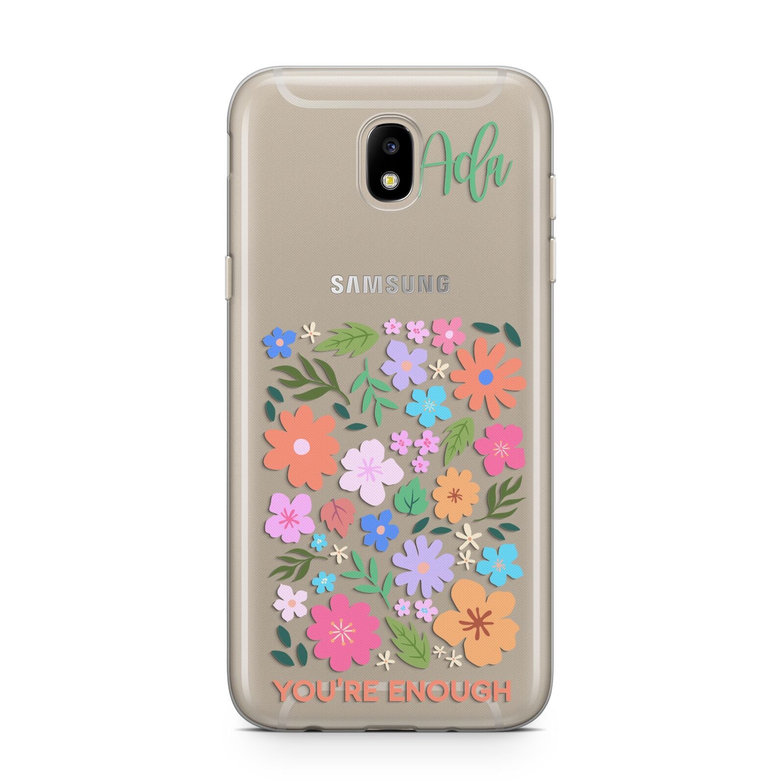 Floral Poster Samsung J5 2017 Case