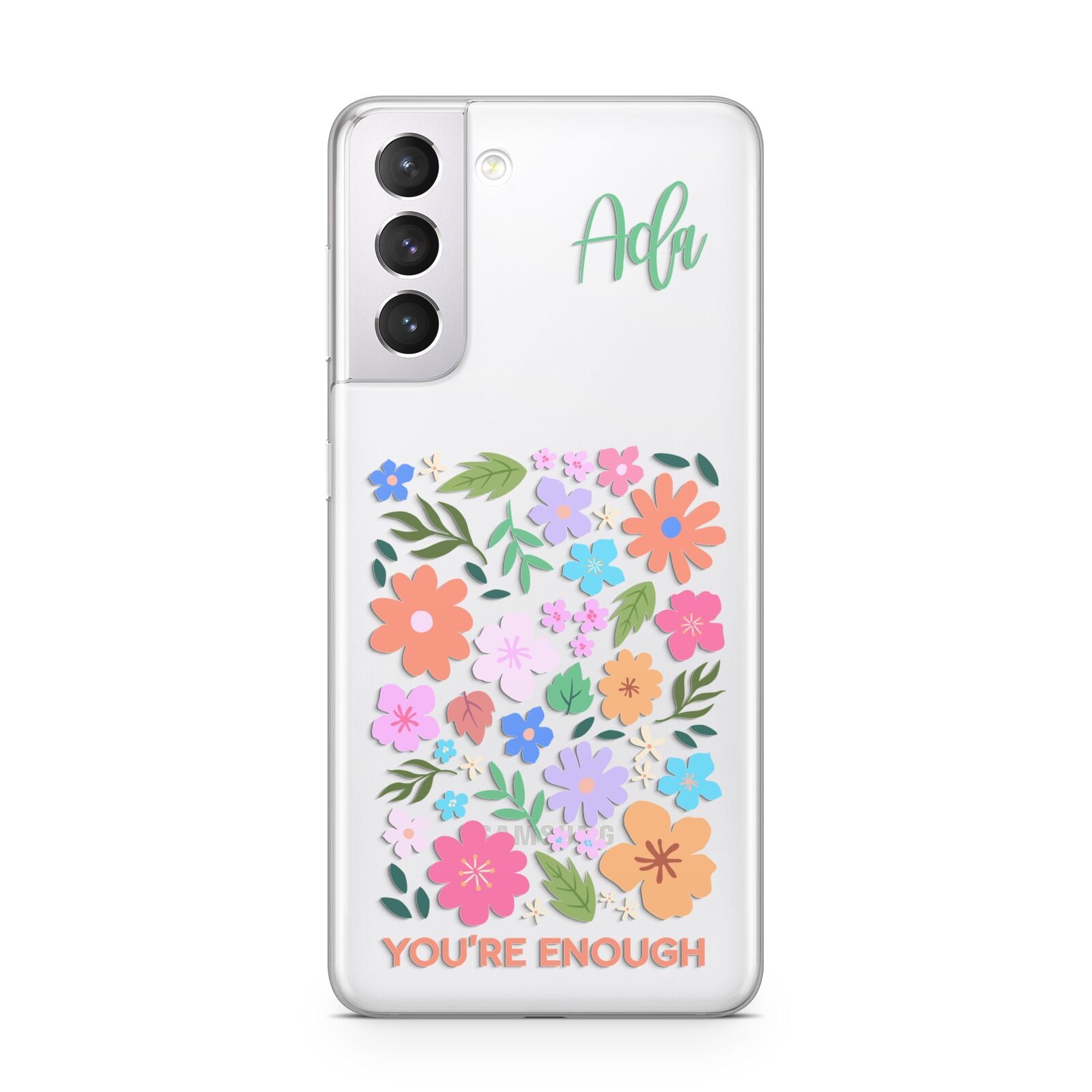 Floral Poster Samsung S21 Case