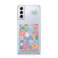 Floral Poster Samsung S21 Plus Phone Case