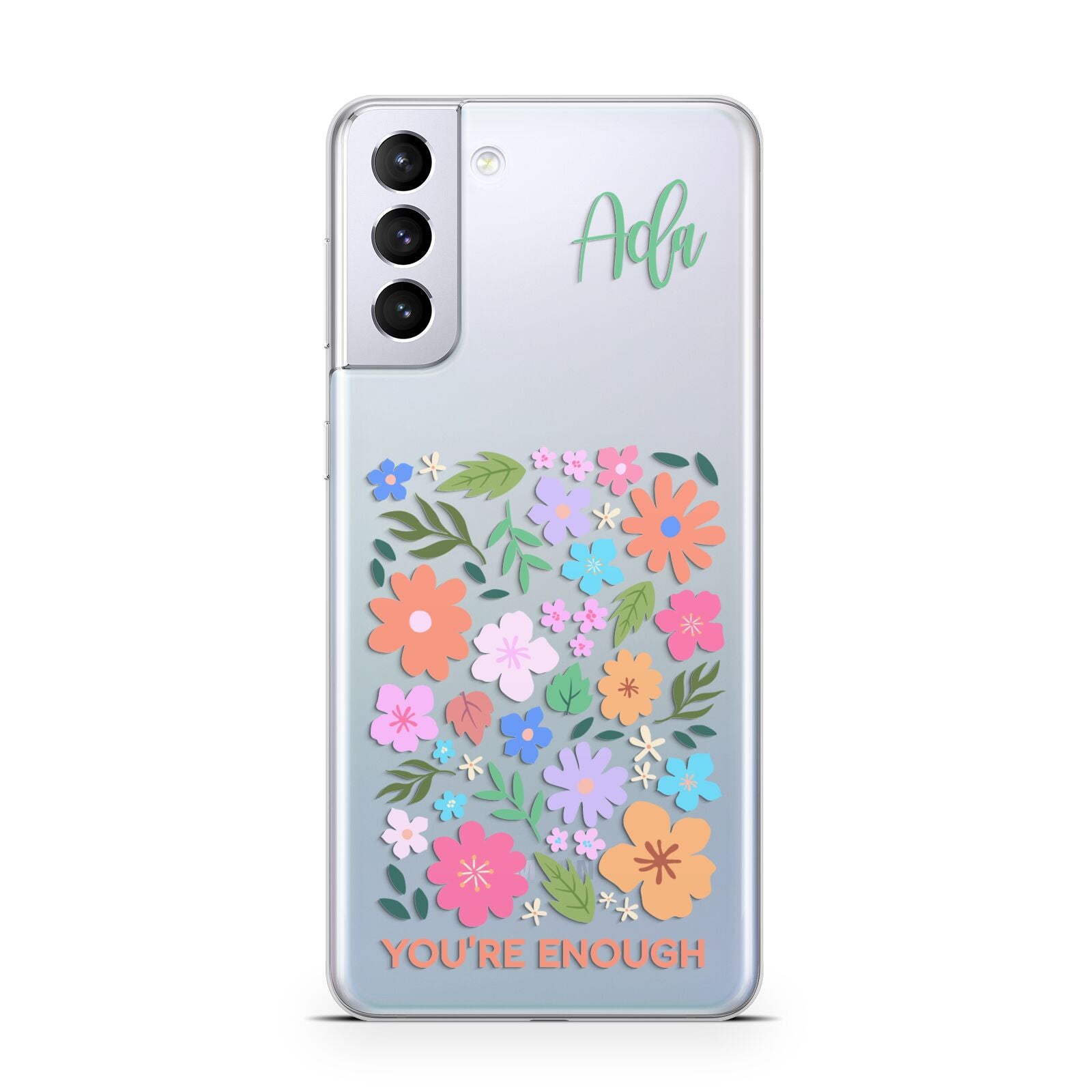 Floral Poster Samsung S21 Plus Phone Case
