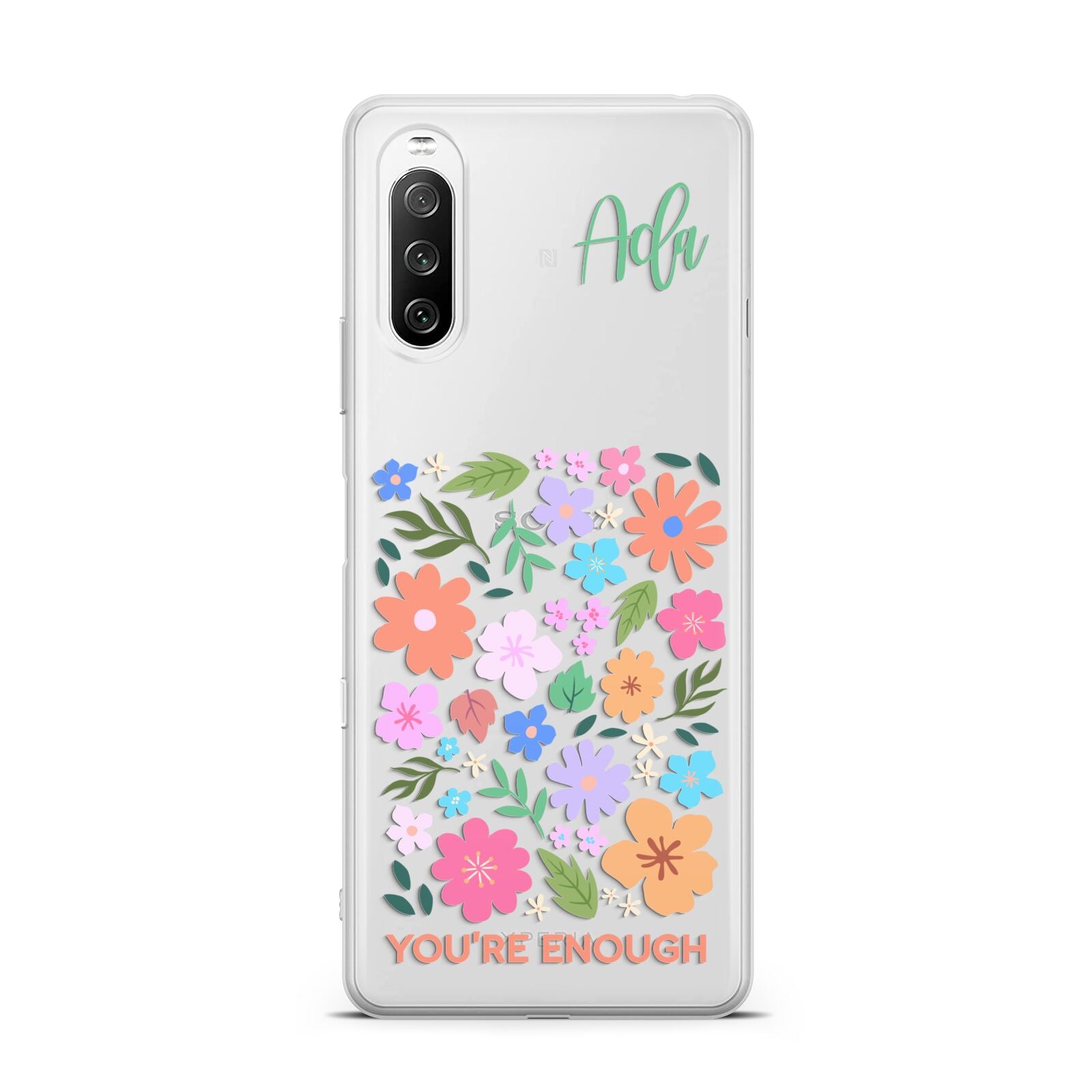 Floral Poster Sony Xperia 10 III Case