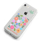 Floral Poster iPhone 8 Bumper Case on Silver iPhone Alternative Image